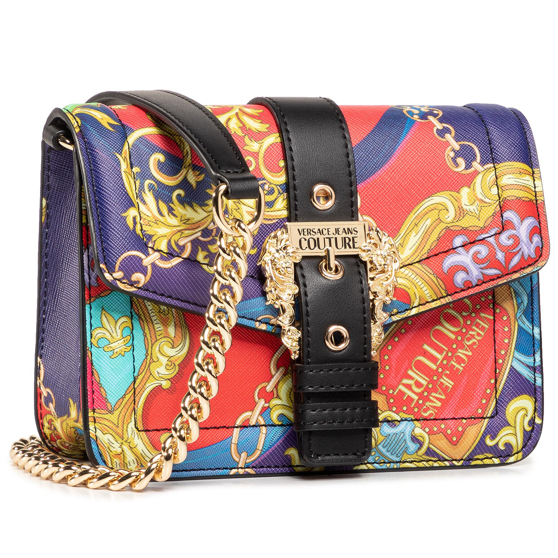 Versace Jeans Couture Дамска чанта E1VZBBGH Цветен - Pepit.bg
