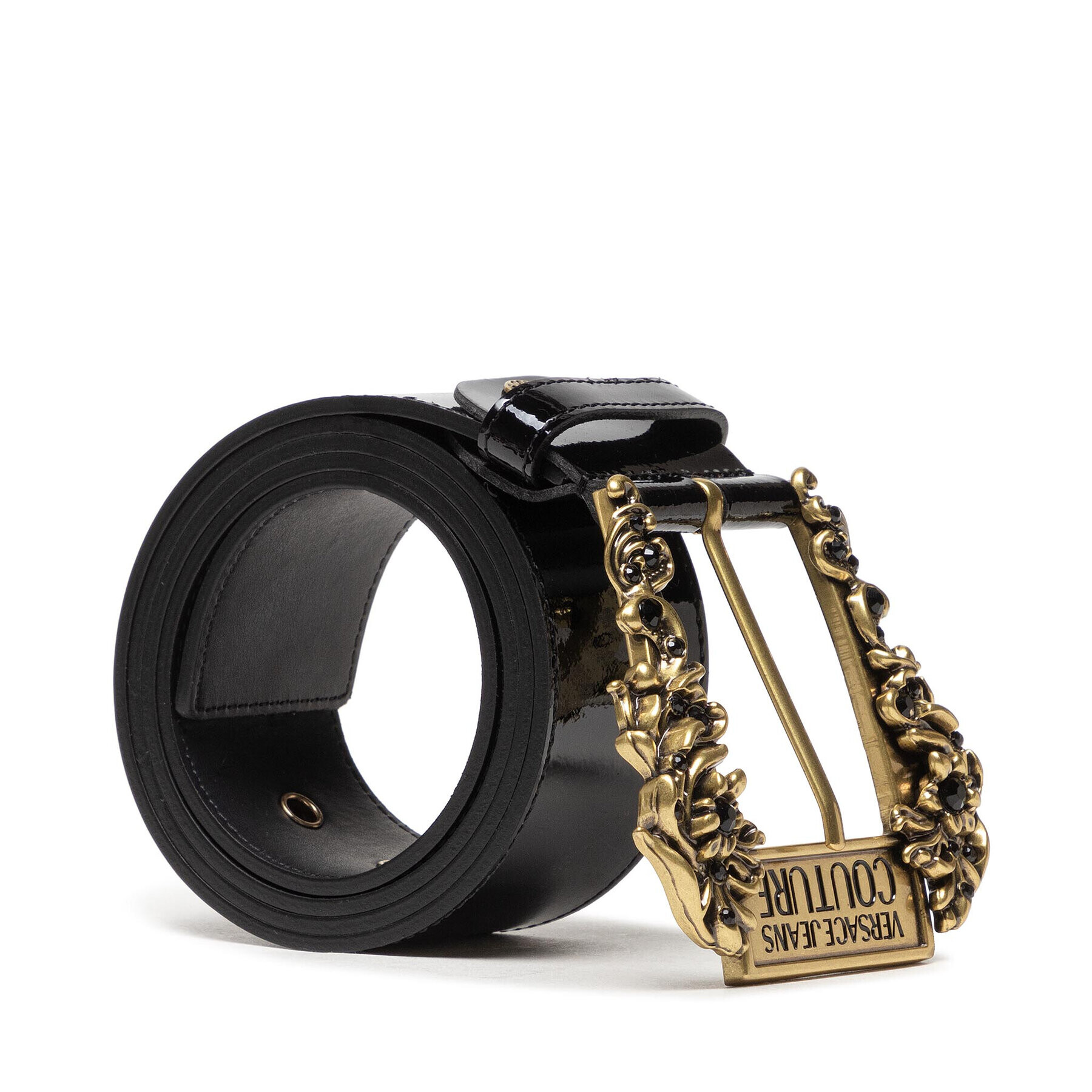 Versace Jeans Couture Дамски колан 71VA6F05 Черен - Pepit.bg