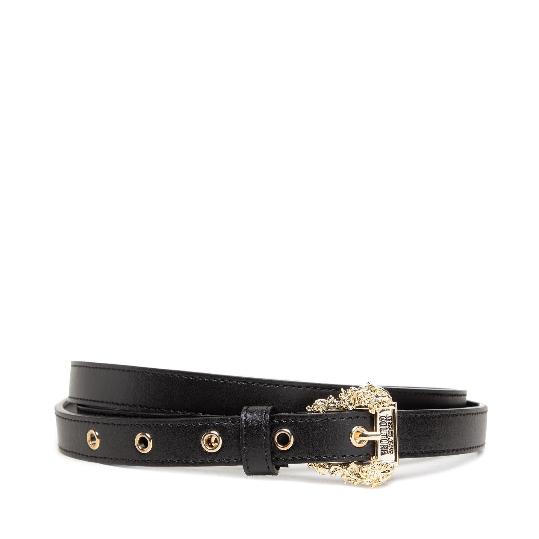 Versace Jeans Couture Дамски колан 71VA6F16 Черен - Pepit.bg