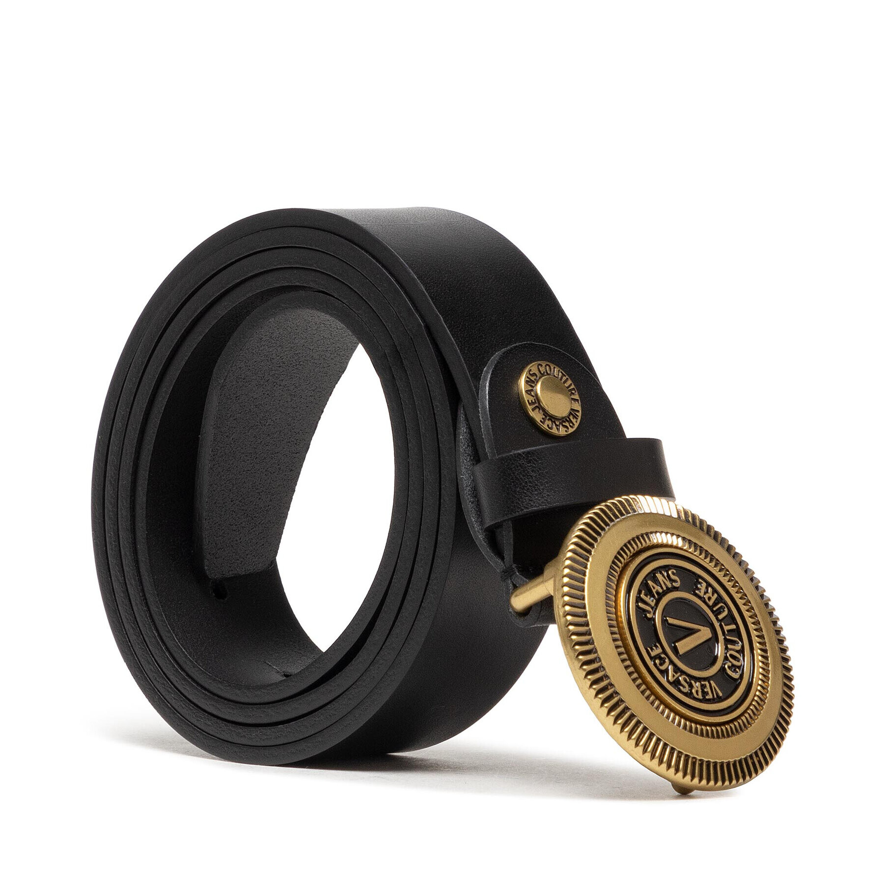 Versace Jeans Couture Дамски колан 71YA6F08 Черен - Pepit.bg