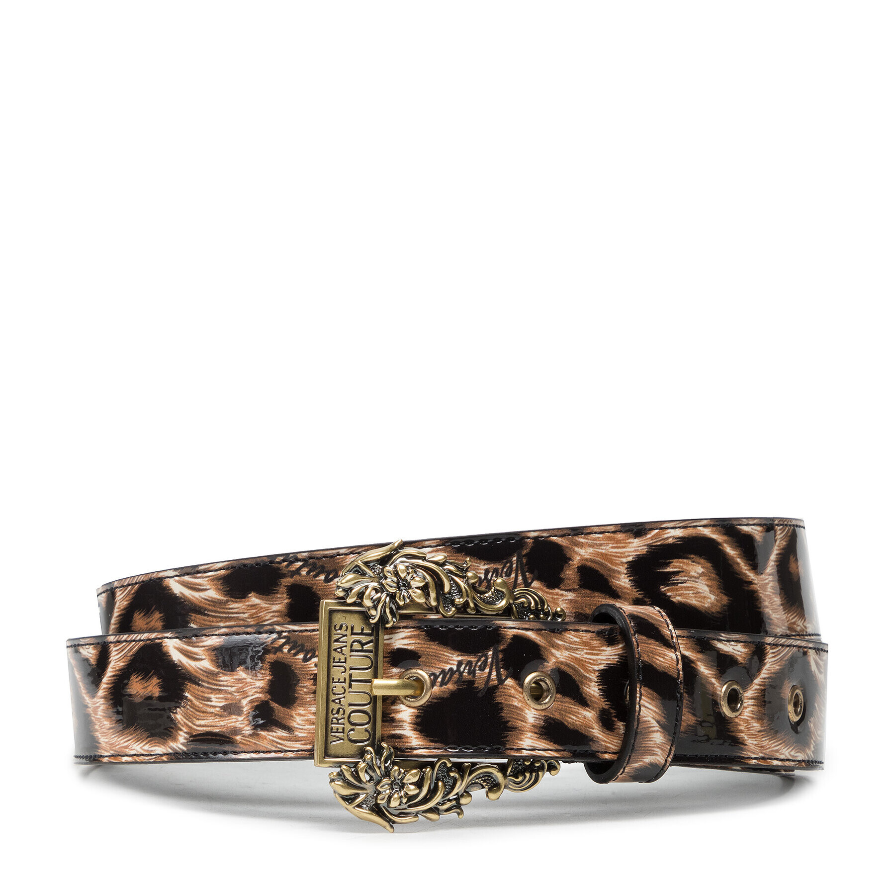 Versace Jeans Couture Дамски колан 72VA6F01 Кафяв - Pepit.bg