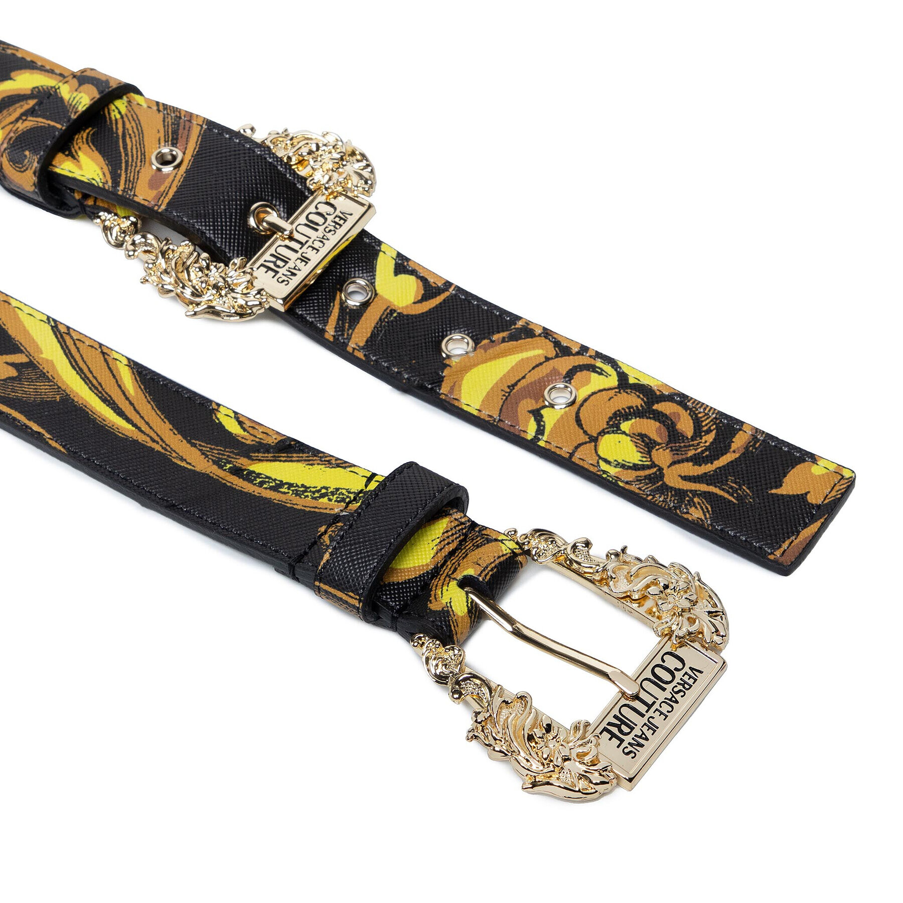 Versace Jeans Couture Дамски колан 72VA6F17 Черен - Pepit.bg
