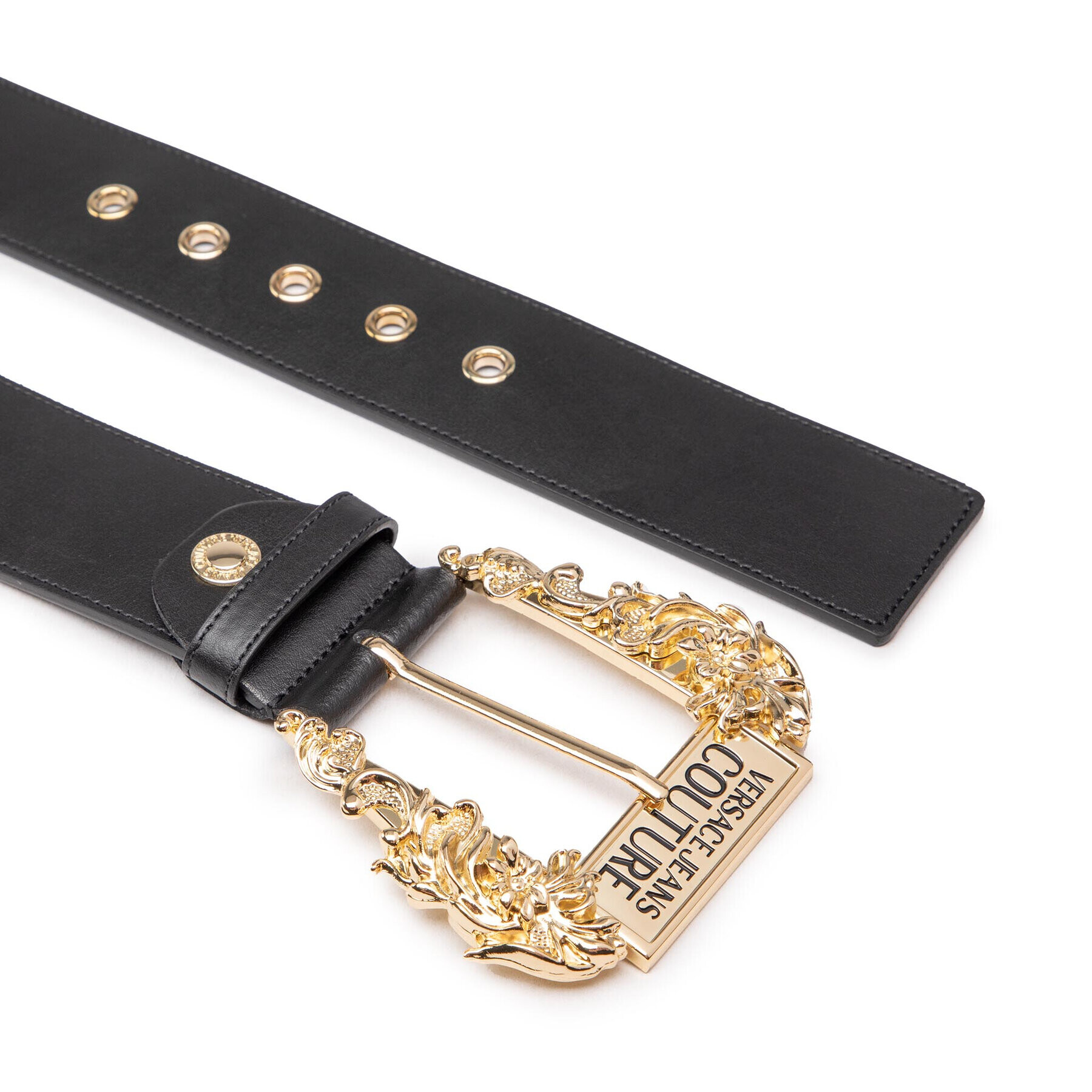 Versace Jeans Couture Дамски колан 73VA6F02 Черен - Pepit.bg