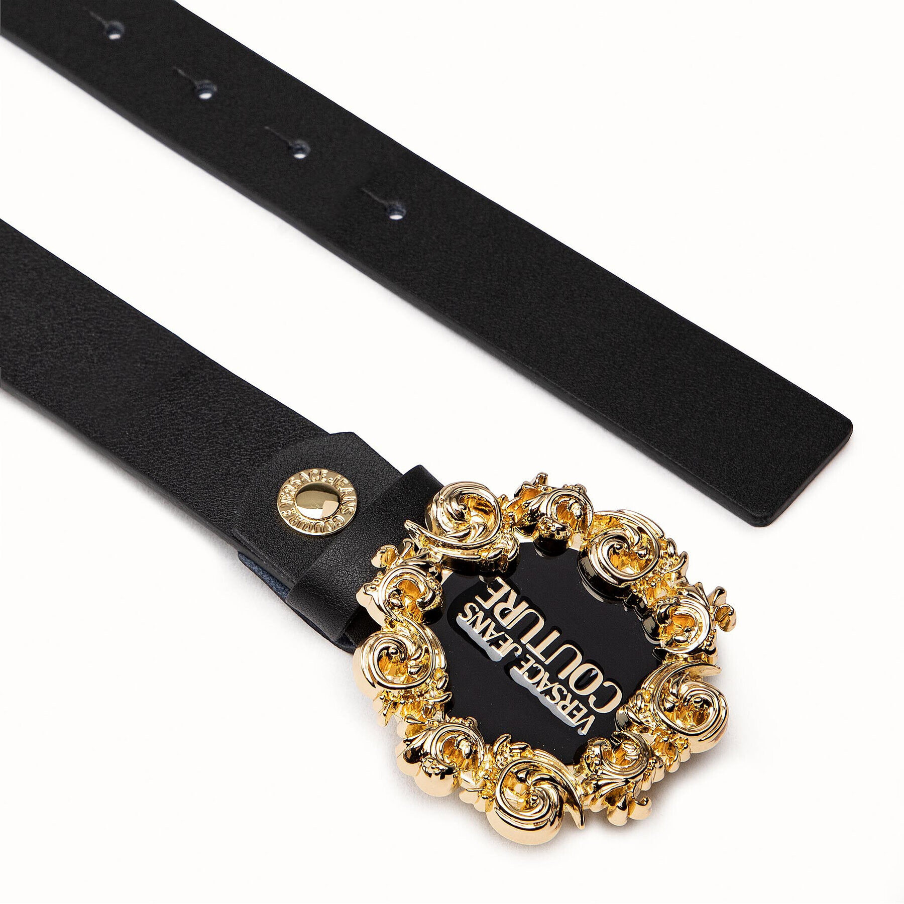 Versace Jeans Couture Дамски колан 73VA6F30 Черен - Pepit.bg