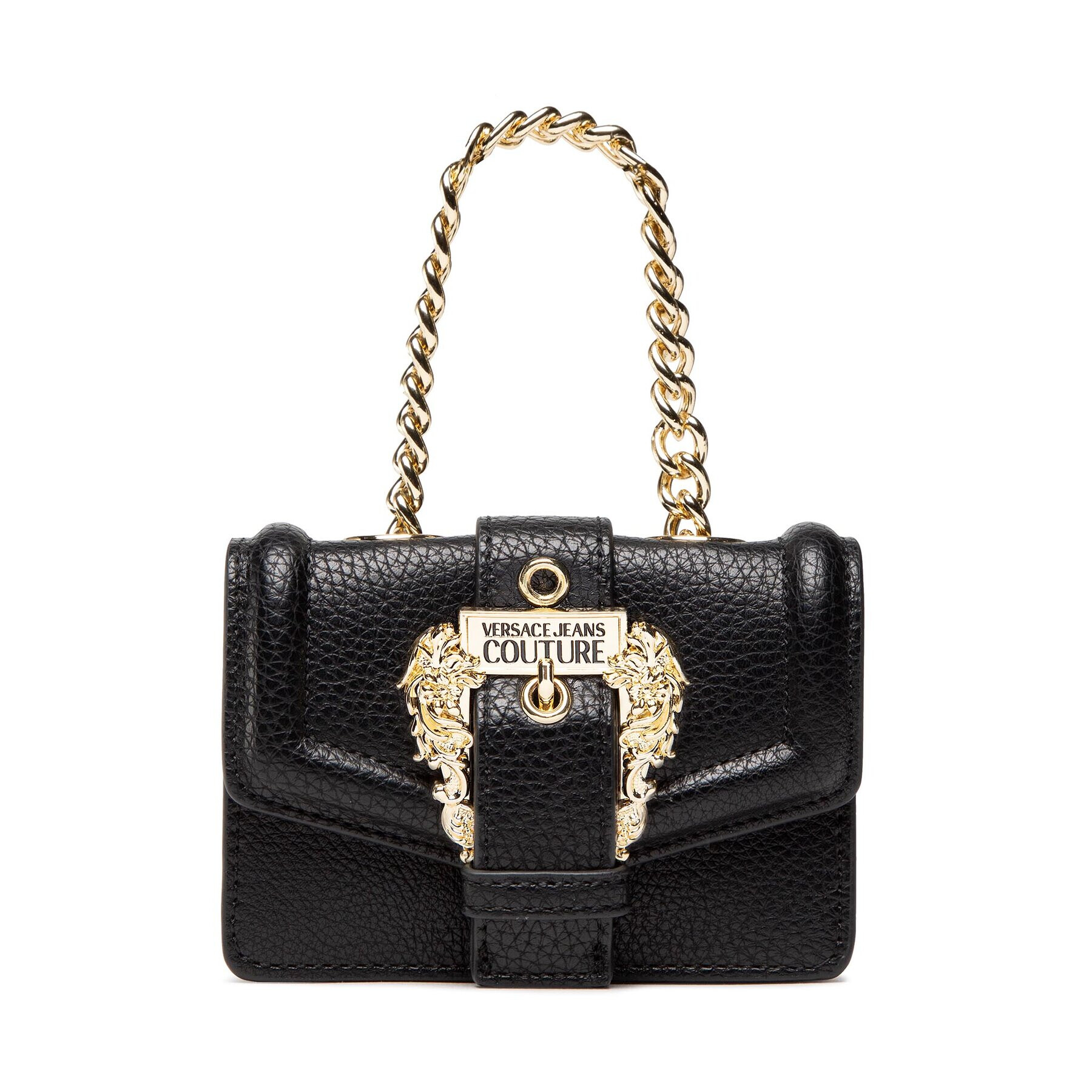 Versace Jeans Couture Дамски колан 73VA6FFS Черен - Pepit.bg