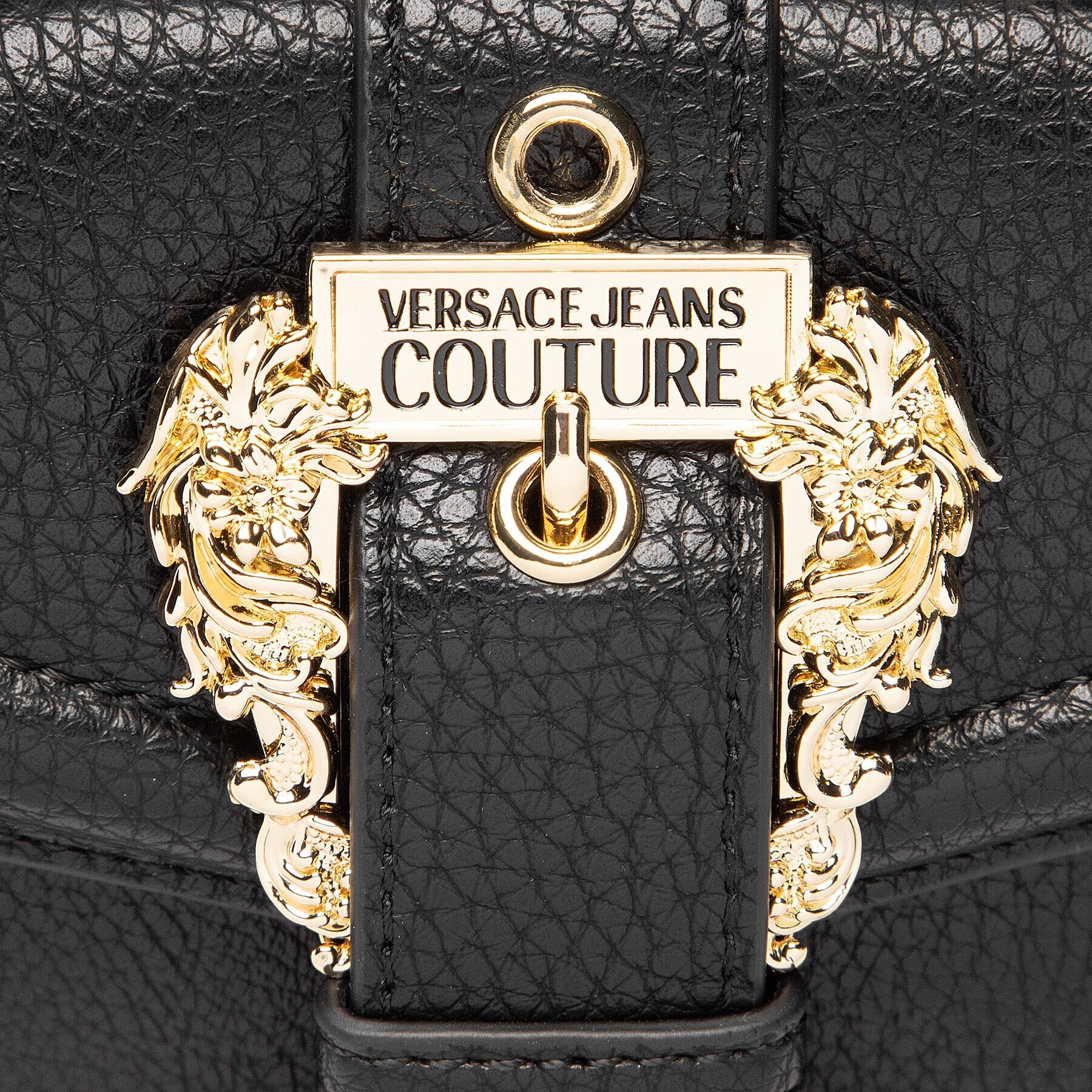 Versace Jeans Couture Дамски колан 73VA6FFS Черен - Pepit.bg