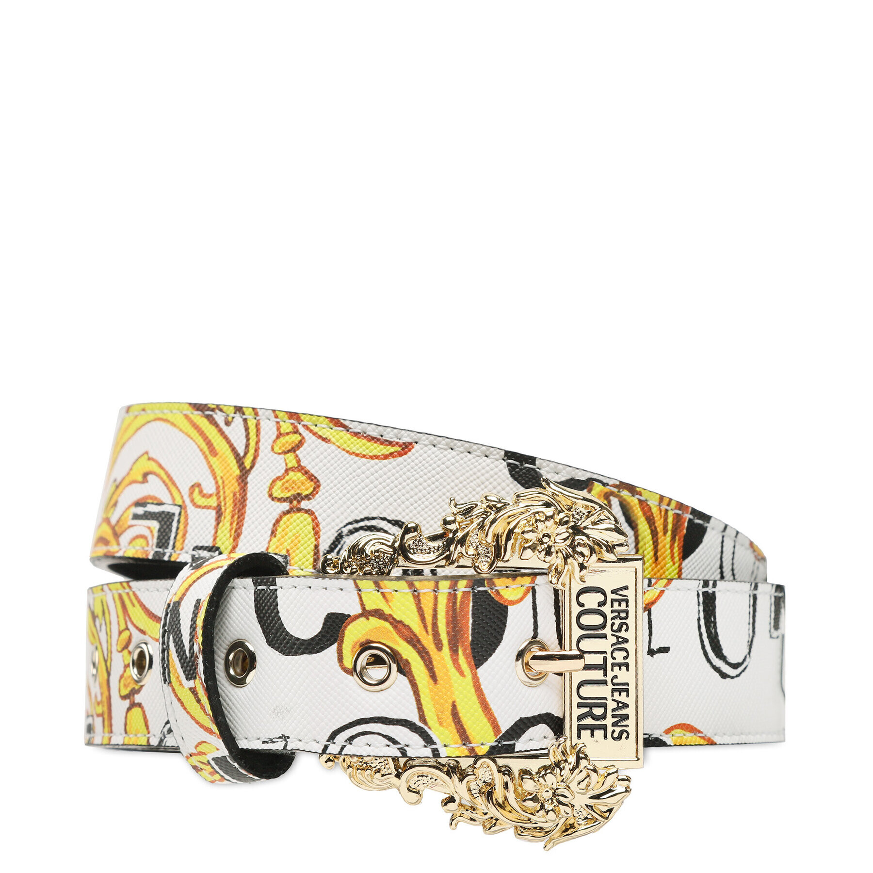 Versace Jeans Couture Дамски колан 74VA6F01 Бял - Pepit.bg