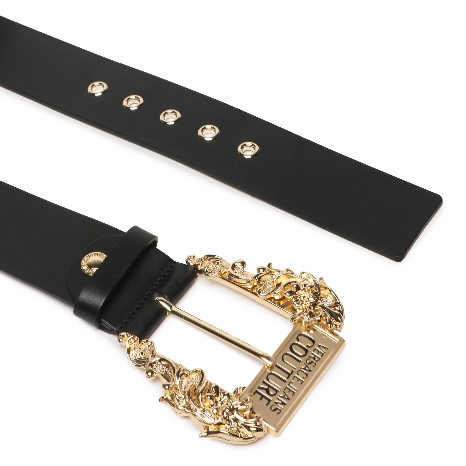 Versace Jeans Couture Дамски колан 74VA6F02 Черен - Pepit.bg