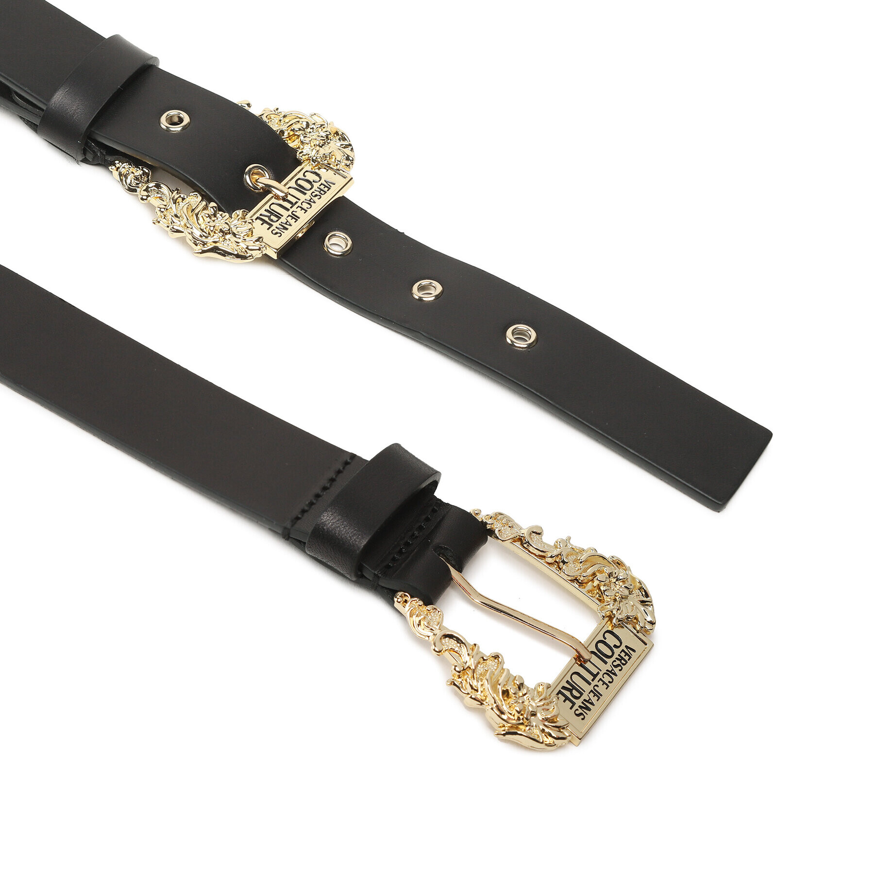 Versace Jeans Couture Дамски колан 74VA6F17 Черен - Pepit.bg