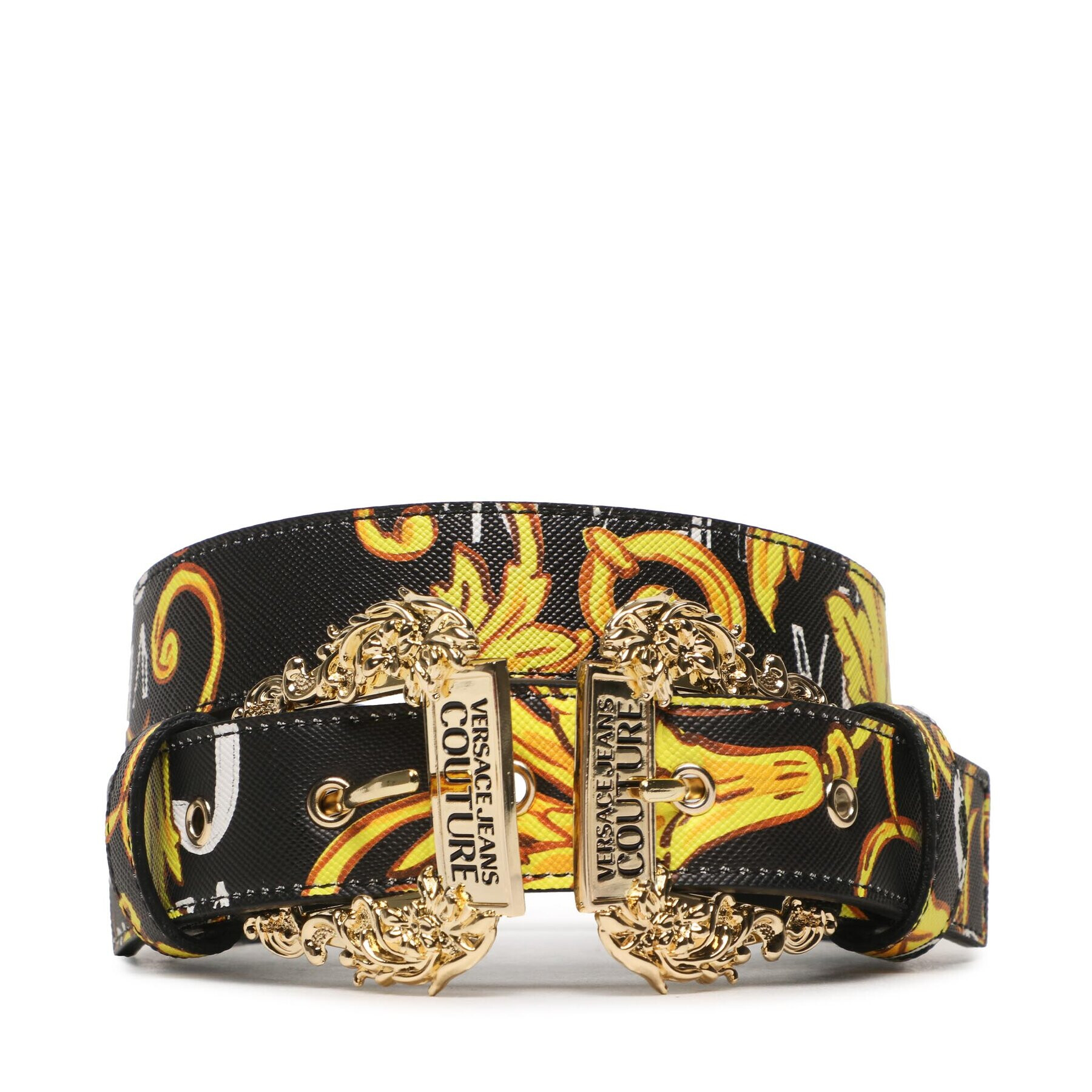 Versace Jeans Couture Дамски колан 74VA6F17 Черен - Pepit.bg