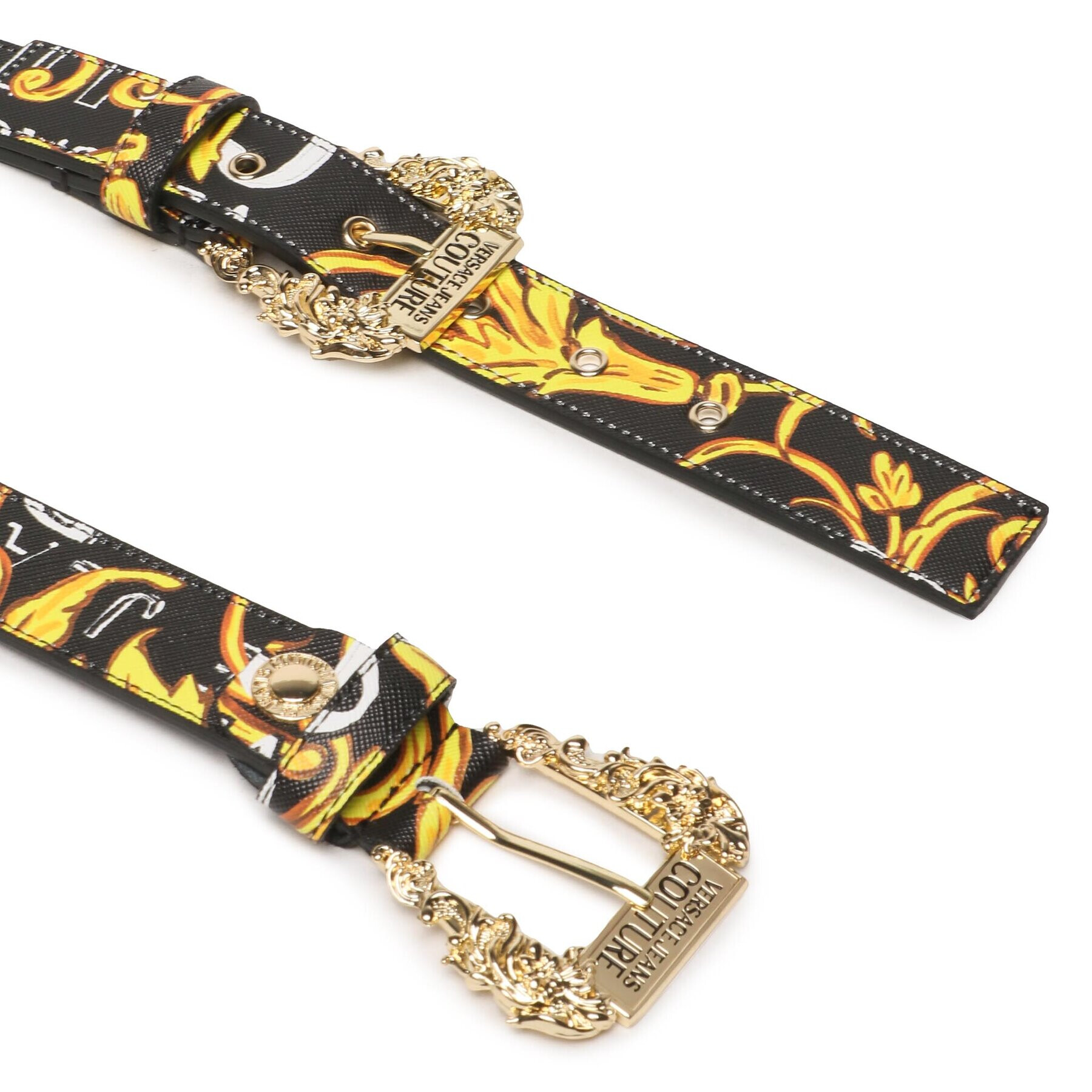 Versace Jeans Couture Дамски колан 74VA6F17 Черен - Pepit.bg