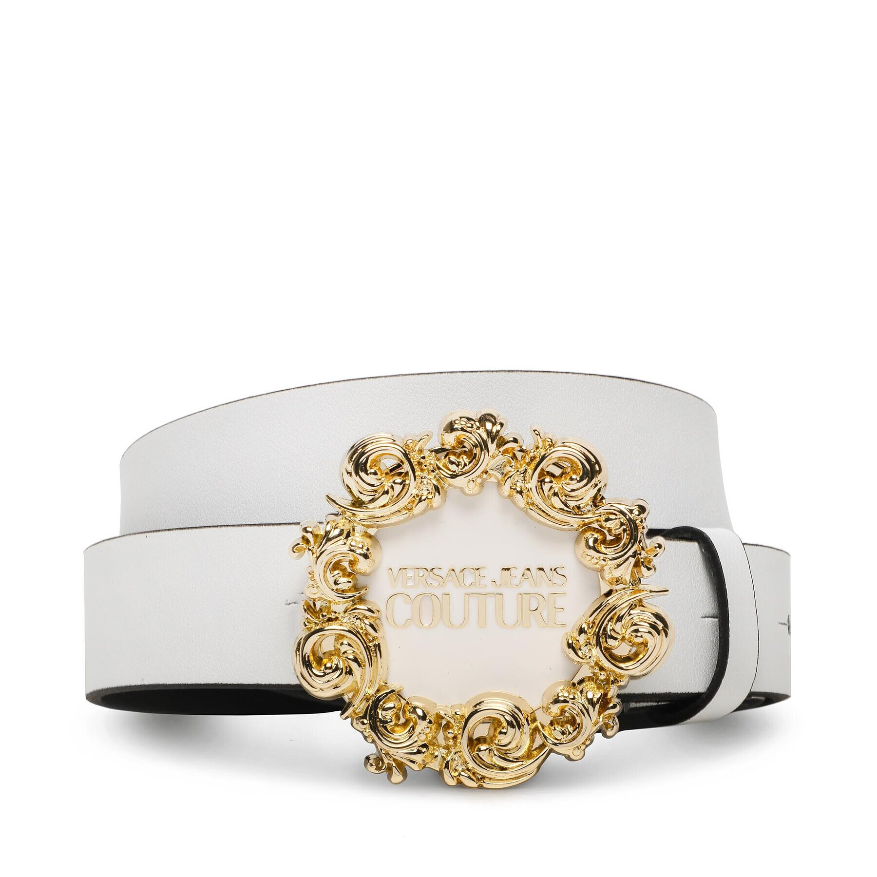 Versace Jeans Couture Дамски колан 74VA6F30 Бял - Pepit.bg