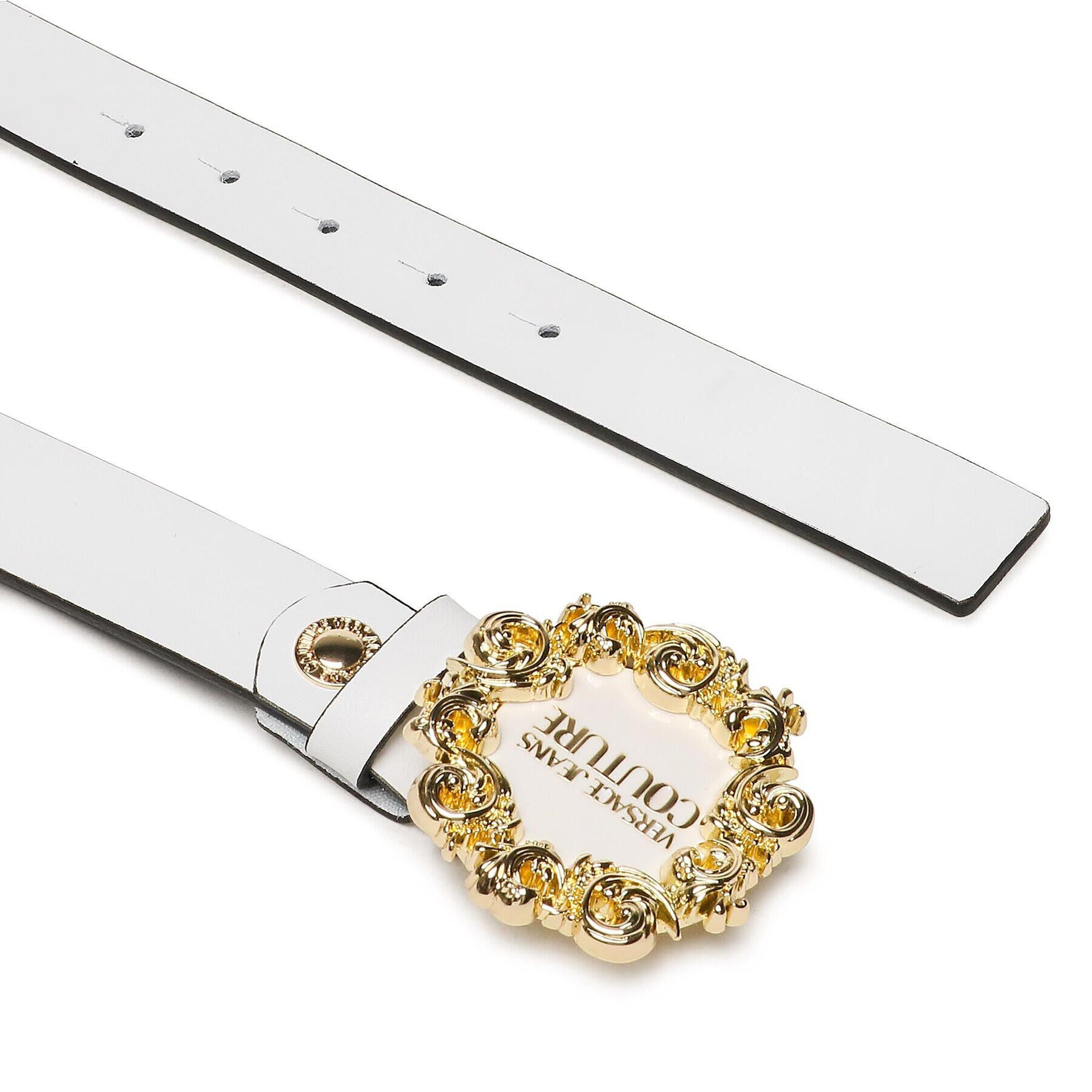 Versace Jeans Couture Дамски колан 74VA6F30 Бял - Pepit.bg
