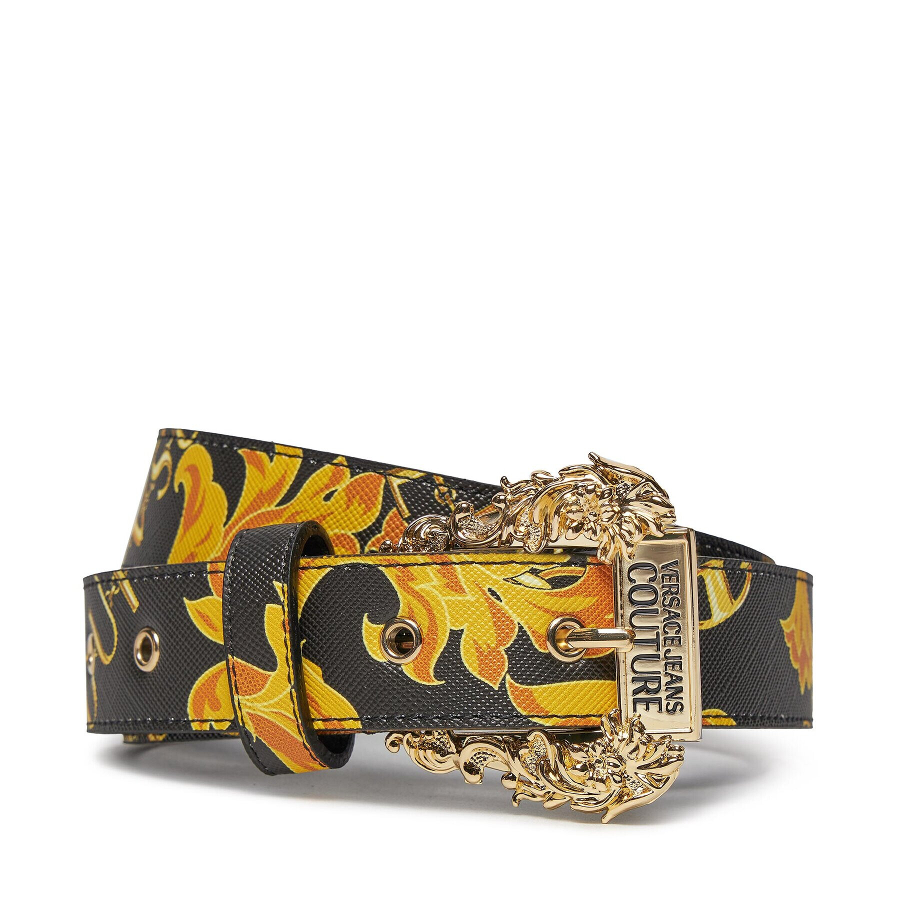 Versace Jeans Couture Дамски колан 75VA6F01 Черен - Pepit.bg