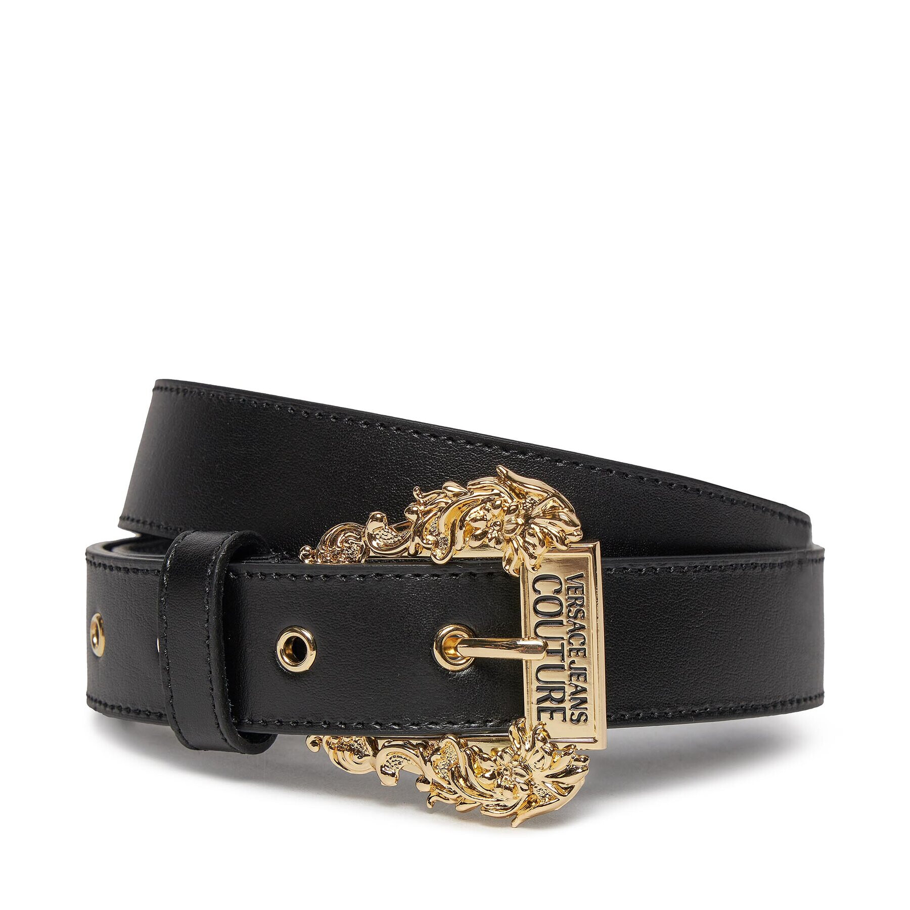Versace Jeans Couture Дамски колан 75VA6F01 Черен - Pepit.bg