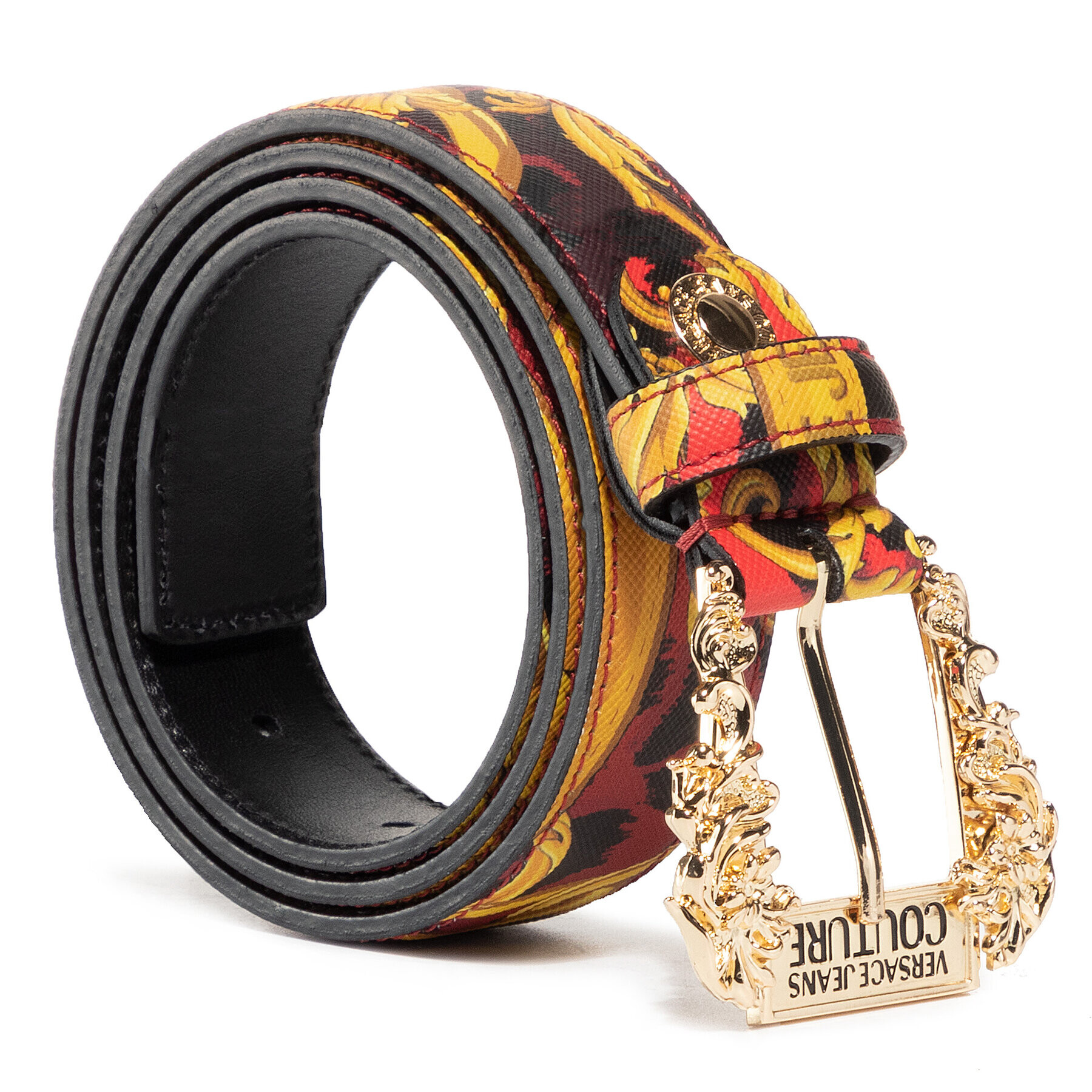Versace Jeans Couture Дамски колан D8VVBF01 Червен - Pepit.bg