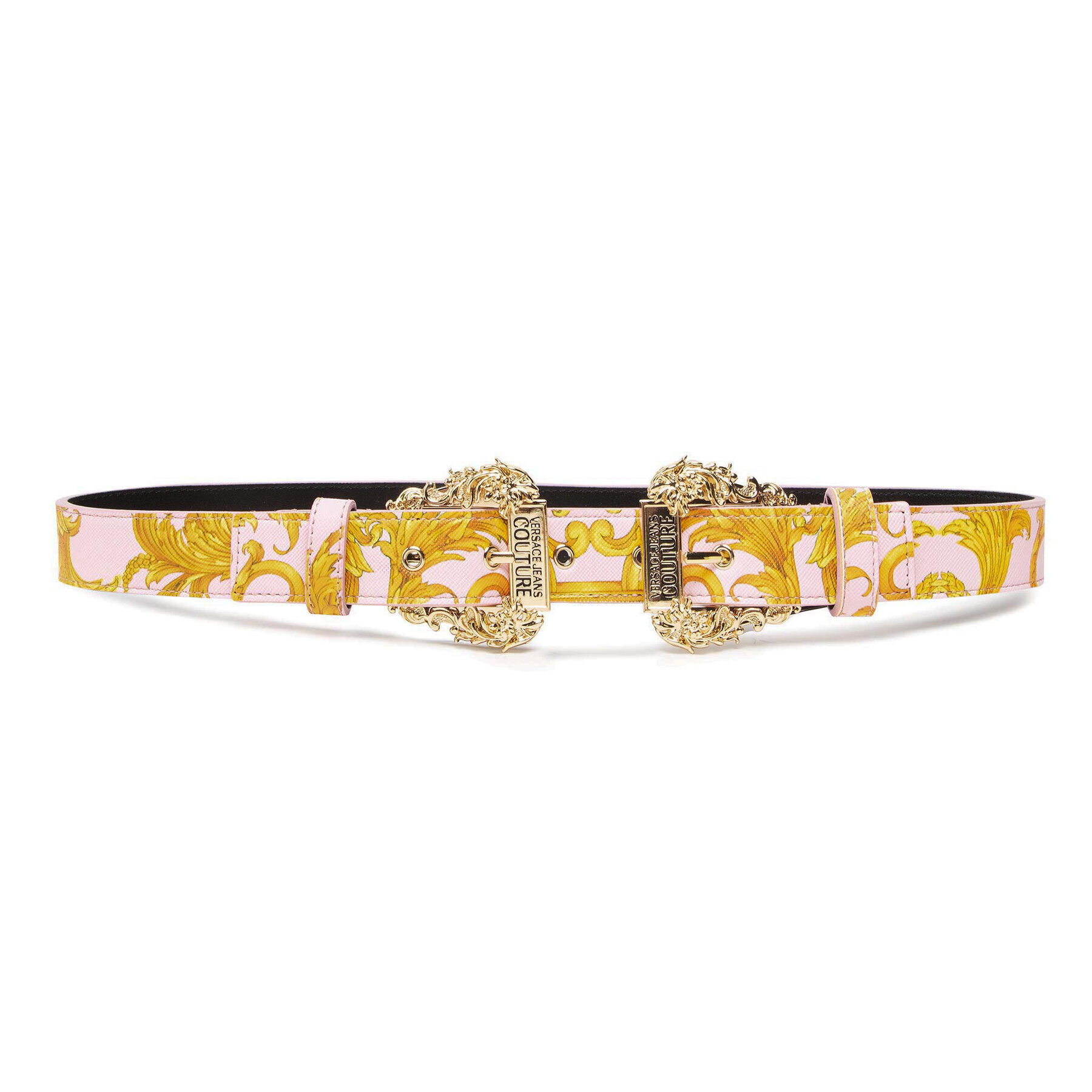 Versace Jeans Couture Дамски колан D8VWAF17 Жълт - Pepit.bg