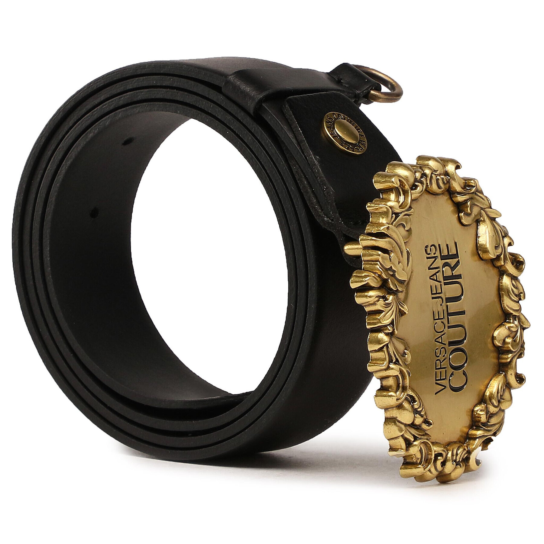 Versace Jeans Couture Дамски колан D8YWAF05 Черен - Pepit.bg