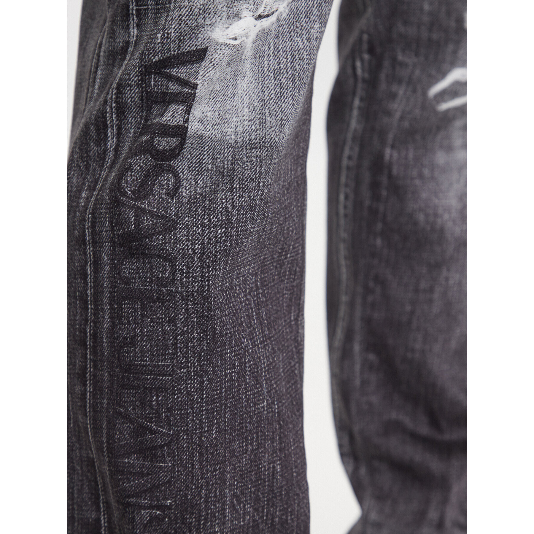 Versace Jeans Couture Дънки 74GAB59P Черен Regular Fit - Pepit.bg