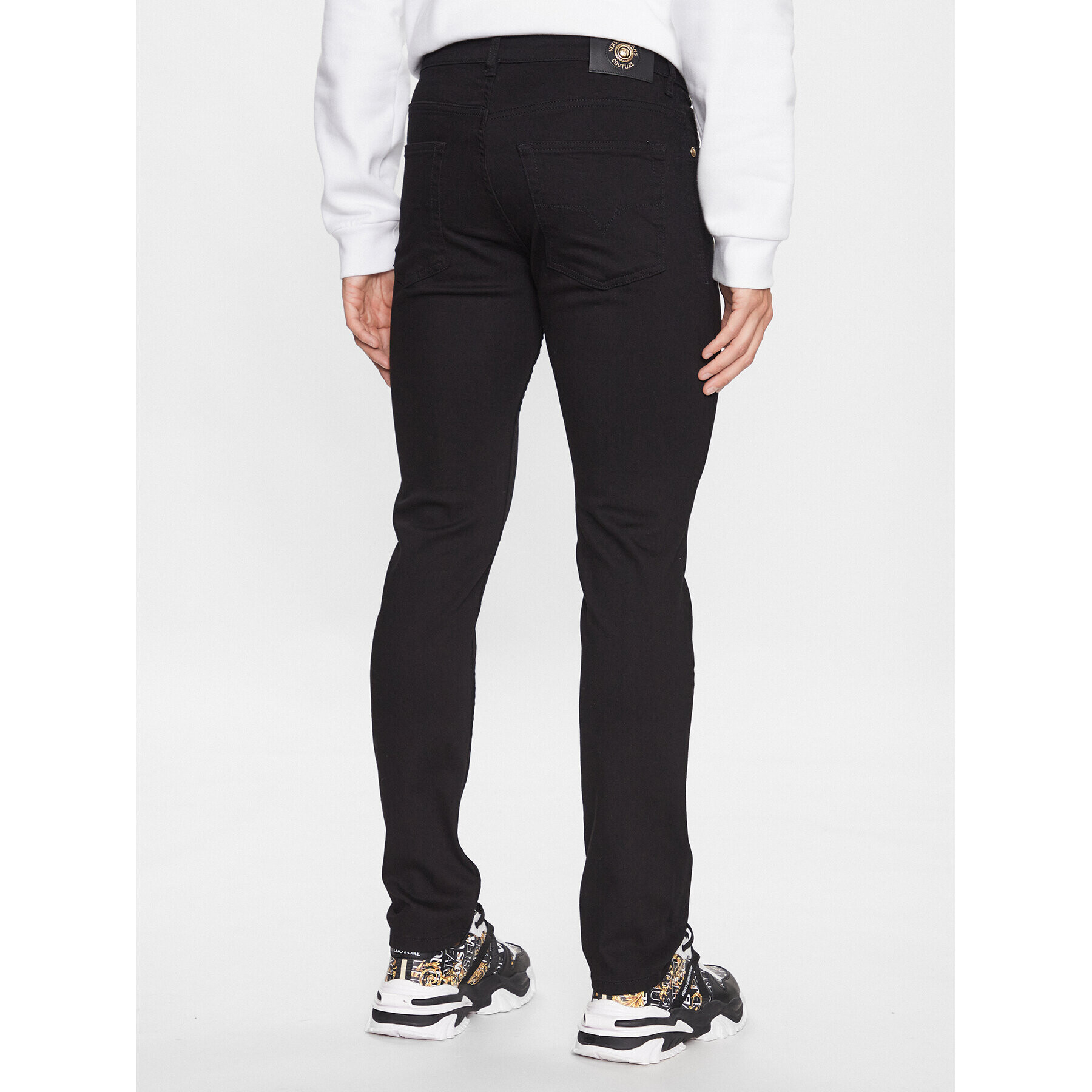 Versace Jeans Couture Дънки 74GAB5S0 Черен Slim Fit - Pepit.bg