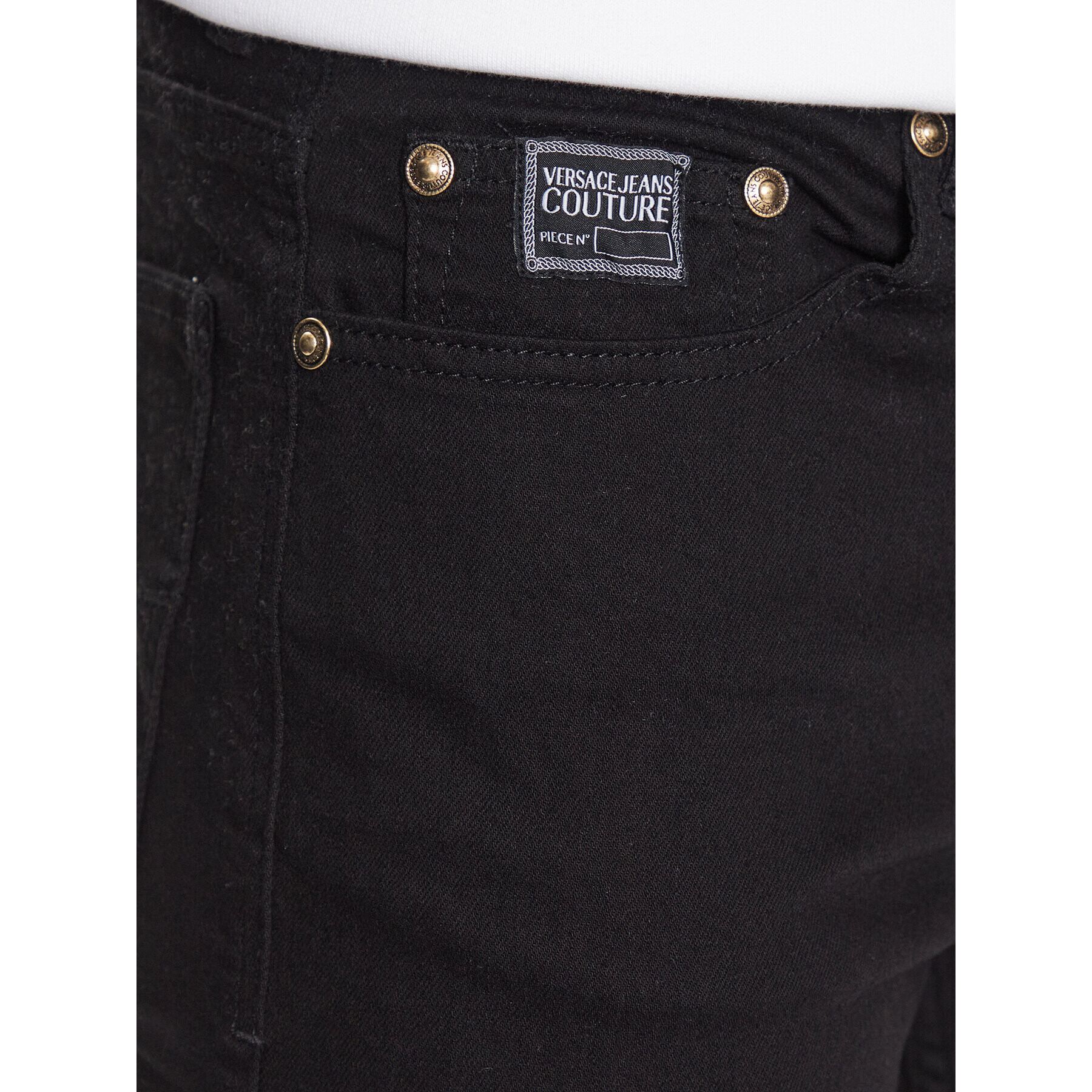 Versace Jeans Couture Дънки 74GAB5S0 Черен Slim Fit - Pepit.bg