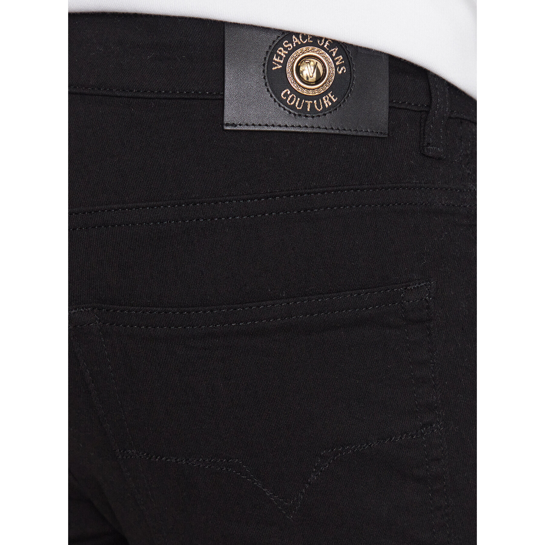 Versace Jeans Couture Дънки 74GAB5S0 Черен Slim Fit - Pepit.bg