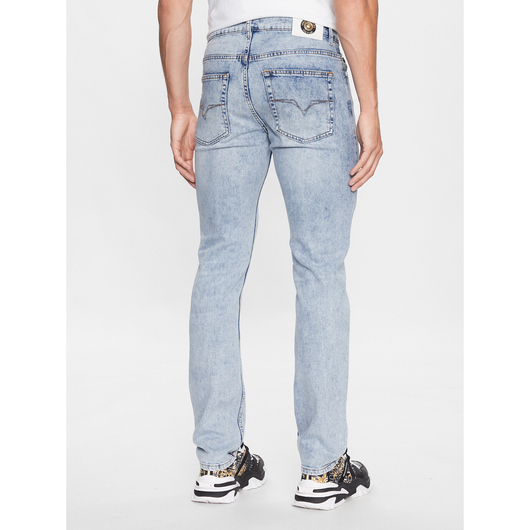 Versace Jeans Couture Дънки 74GAB5S0 Син Slim Fit - Pepit.bg