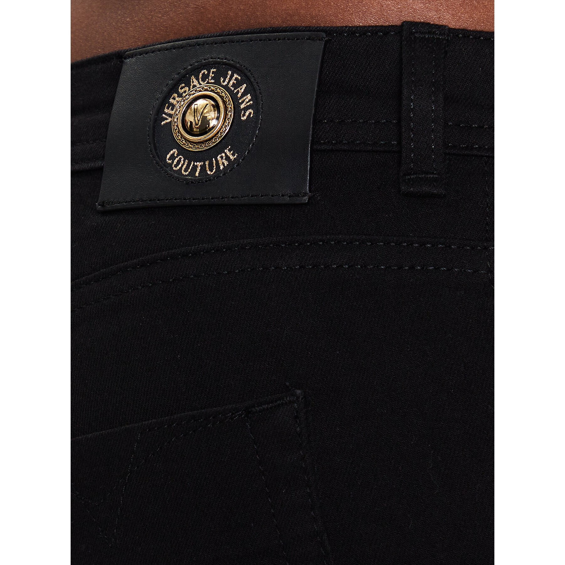 Versace Jeans Couture Дънки 74HAB5J0 Черен Skinny Fit - Pepit.bg