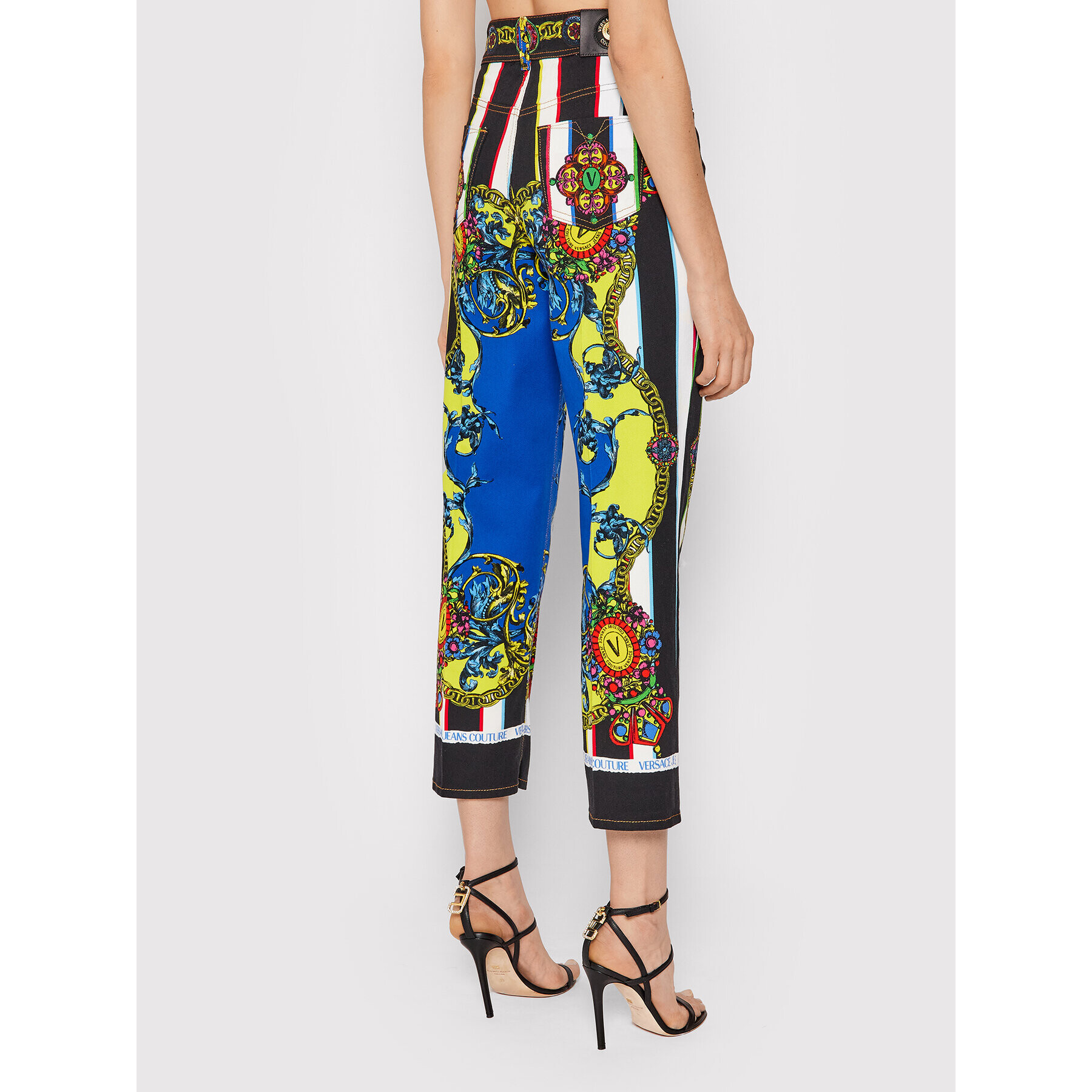 Versace Jeans Couture Дънки Audrey 71HAB5TL Цветен Regular Fit - Pepit.bg
