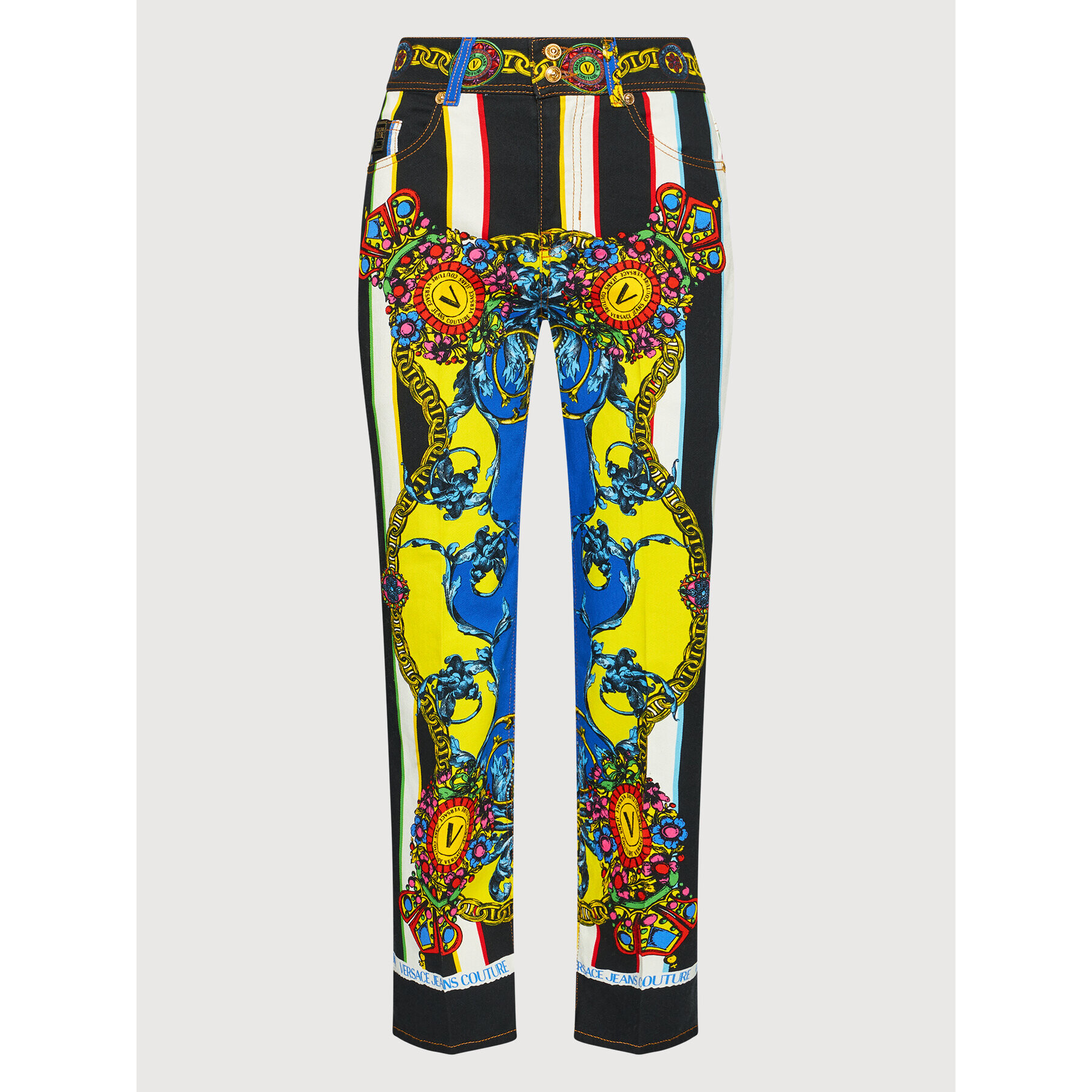 Versace Jeans Couture Дънки Audrey 71HAB5TL Цветен Regular Fit - Pepit.bg
