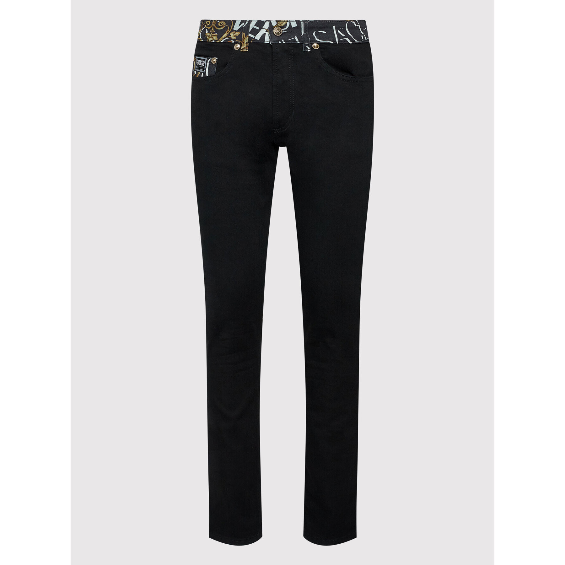 Versace Jeans Couture Дънки Dundee 73GAB5DM Черен Regular Fit - Pepit.bg