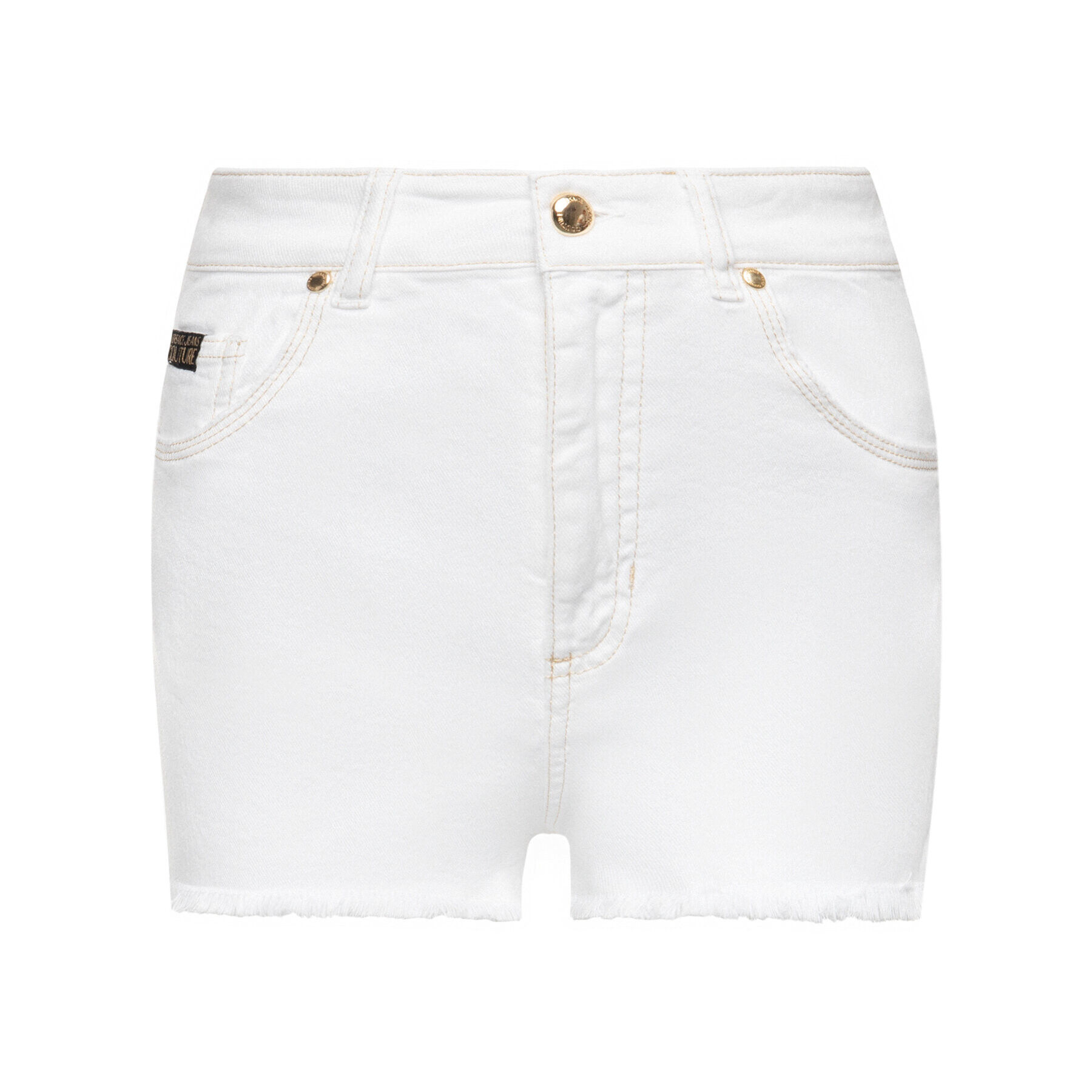 Versace Jeans Couture Дънкови шорти A3HVB18I Бял Slim Fit - Pepit.bg
