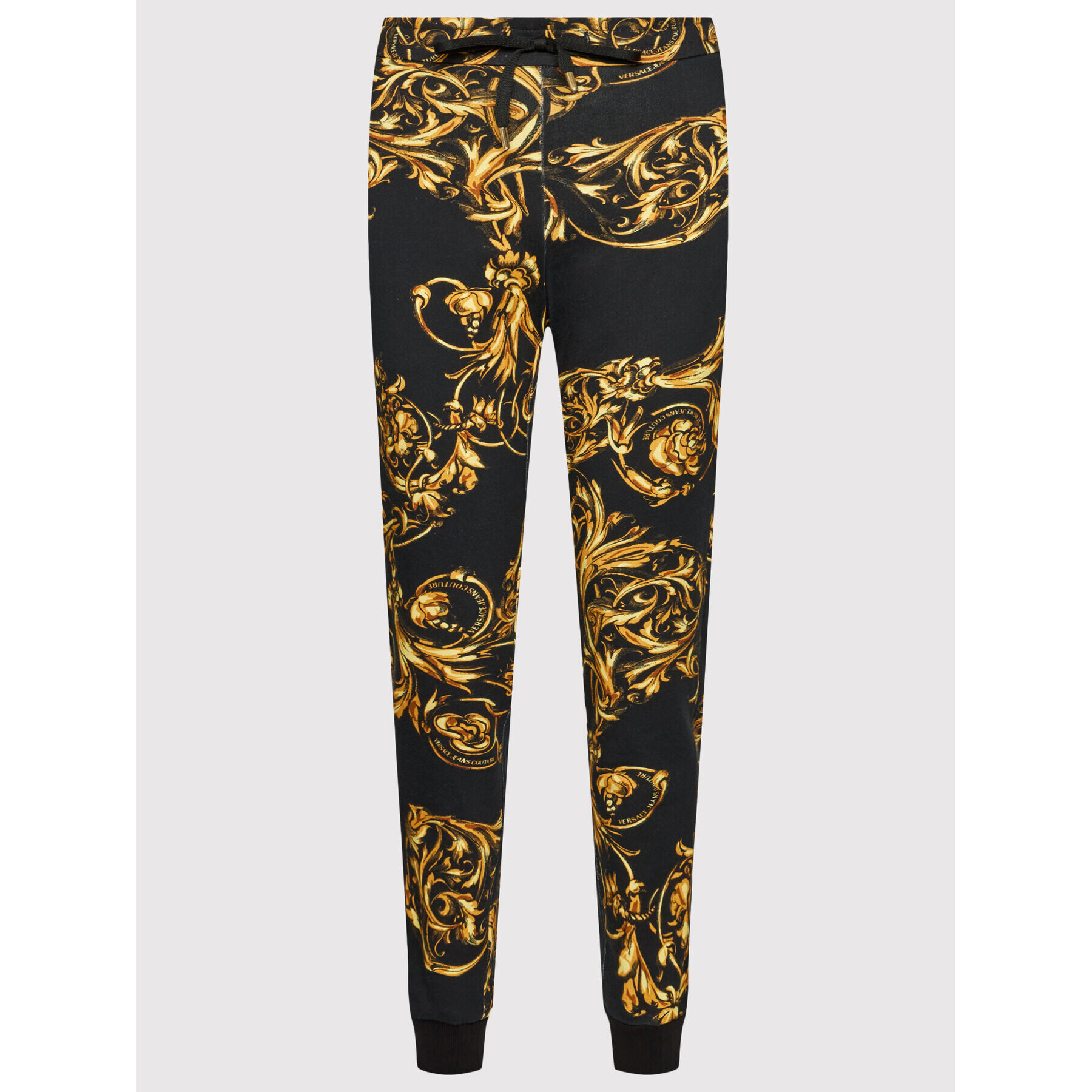 Versace Jeans Couture Долнище анцуг Regalia 72HAA310 Черен Regular Fit - Pepit.bg