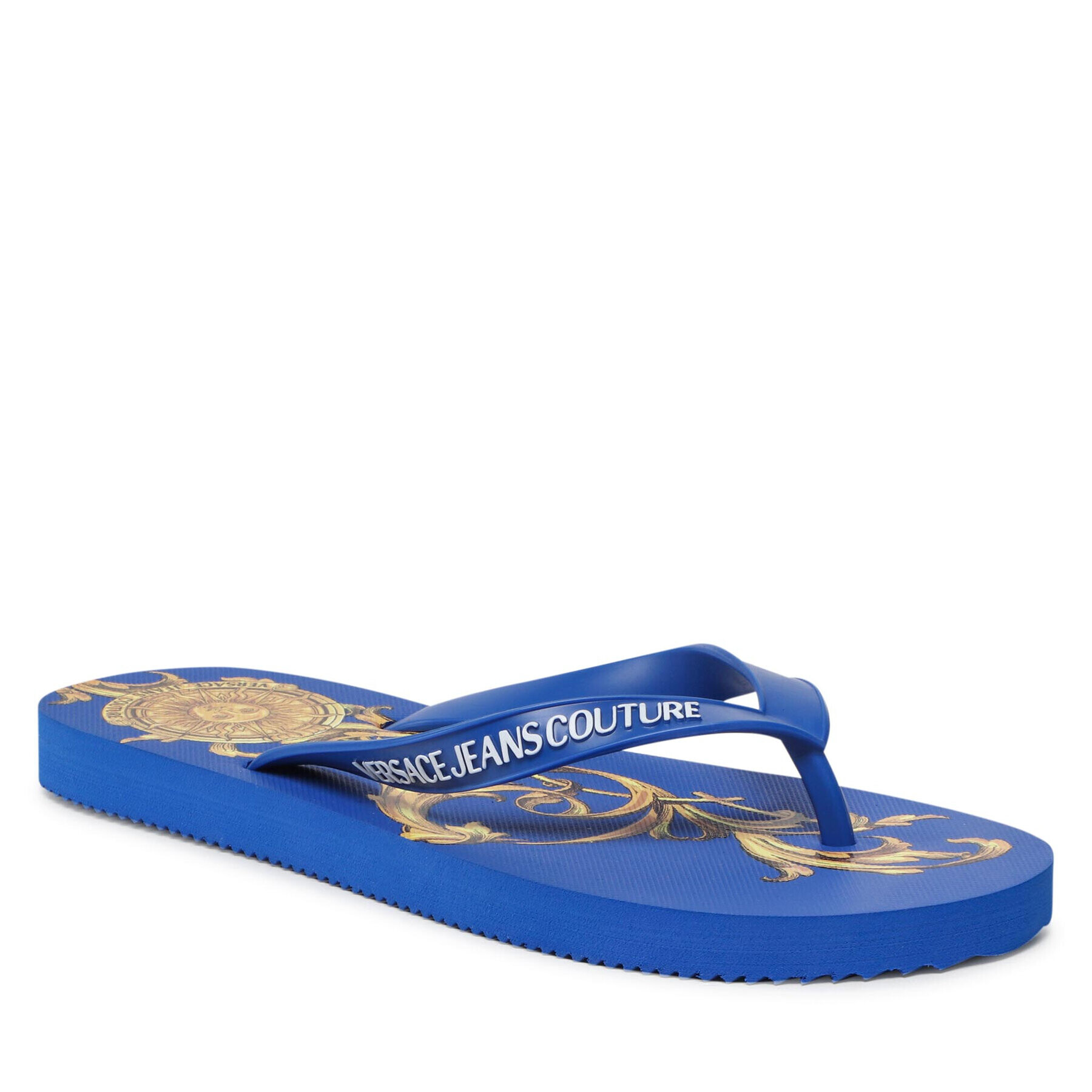 Versace Jeans Couture Джапанки 72YA3SQ7 Син - Pepit.bg