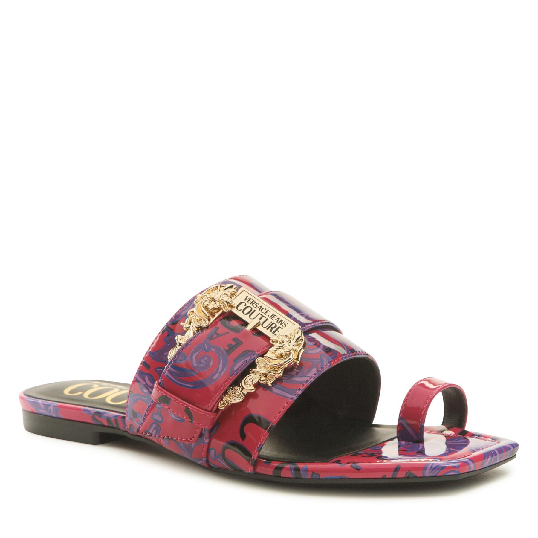 Versace Jeans Couture Джапанки 74VA3S62 Розов - Pepit.bg