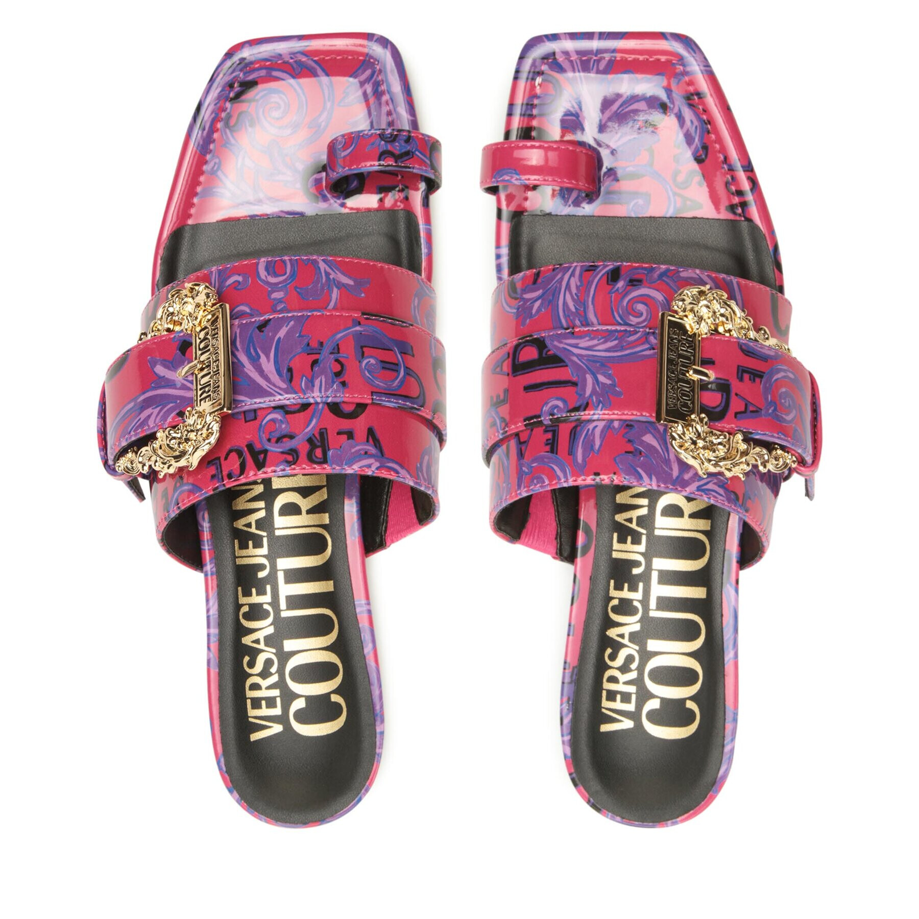 Versace Jeans Couture Джапанки 74VA3S62 Розов - Pepit.bg