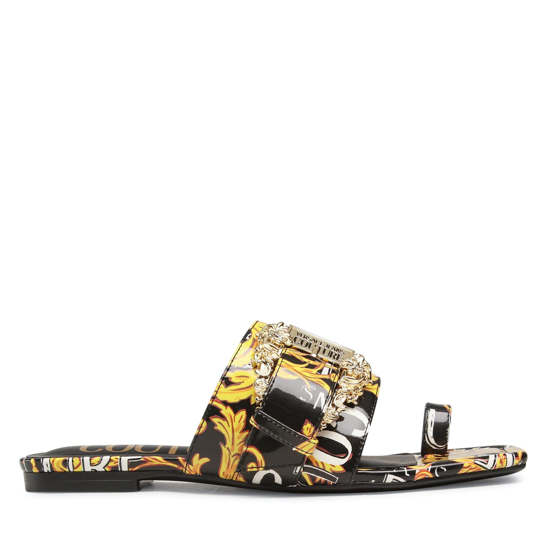 Versace Jeans Couture Джапанки 74VA3S62 Жълт - Pepit.bg