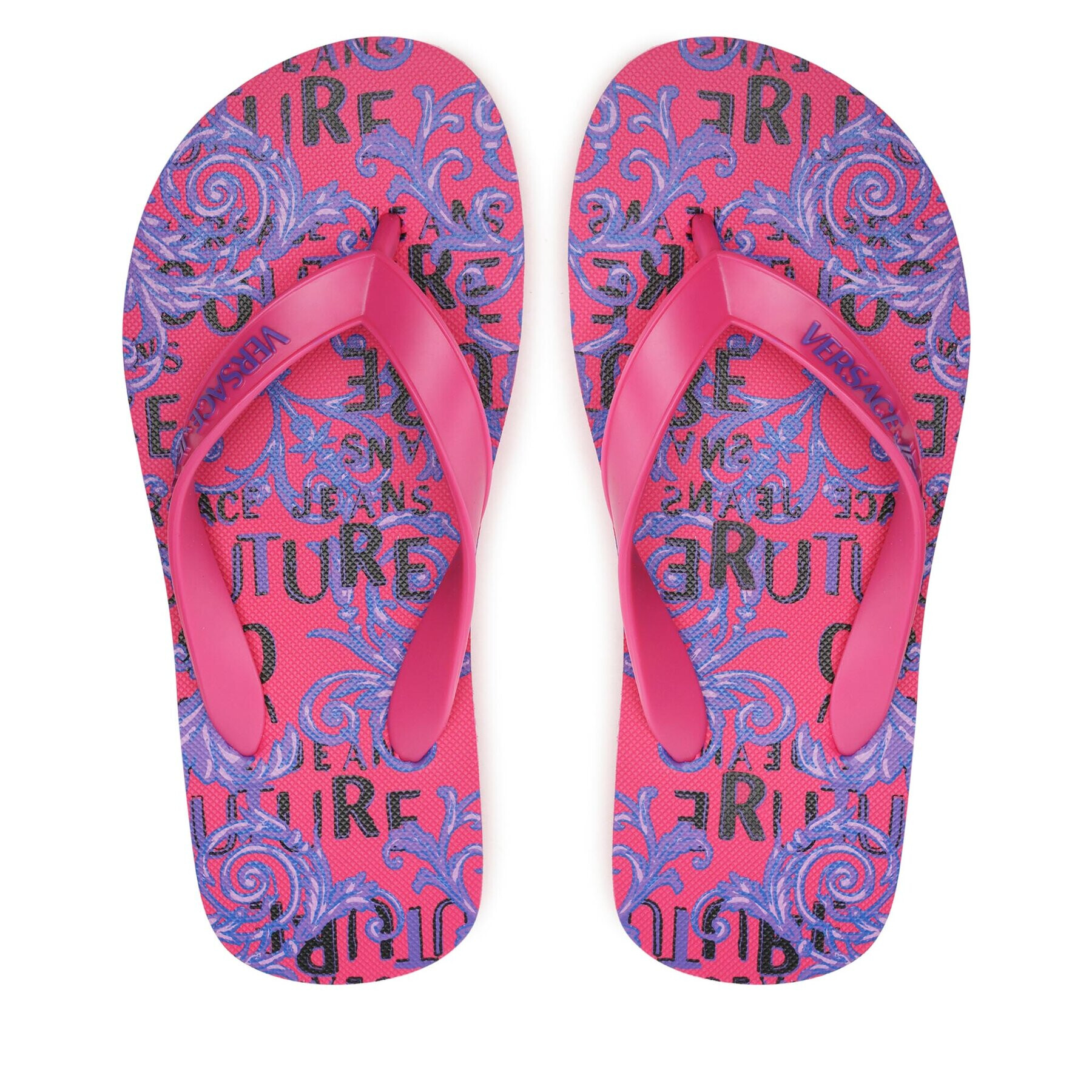 Versace Jeans Couture Джапанки 74VA3SQ7 Розов - Pepit.bg