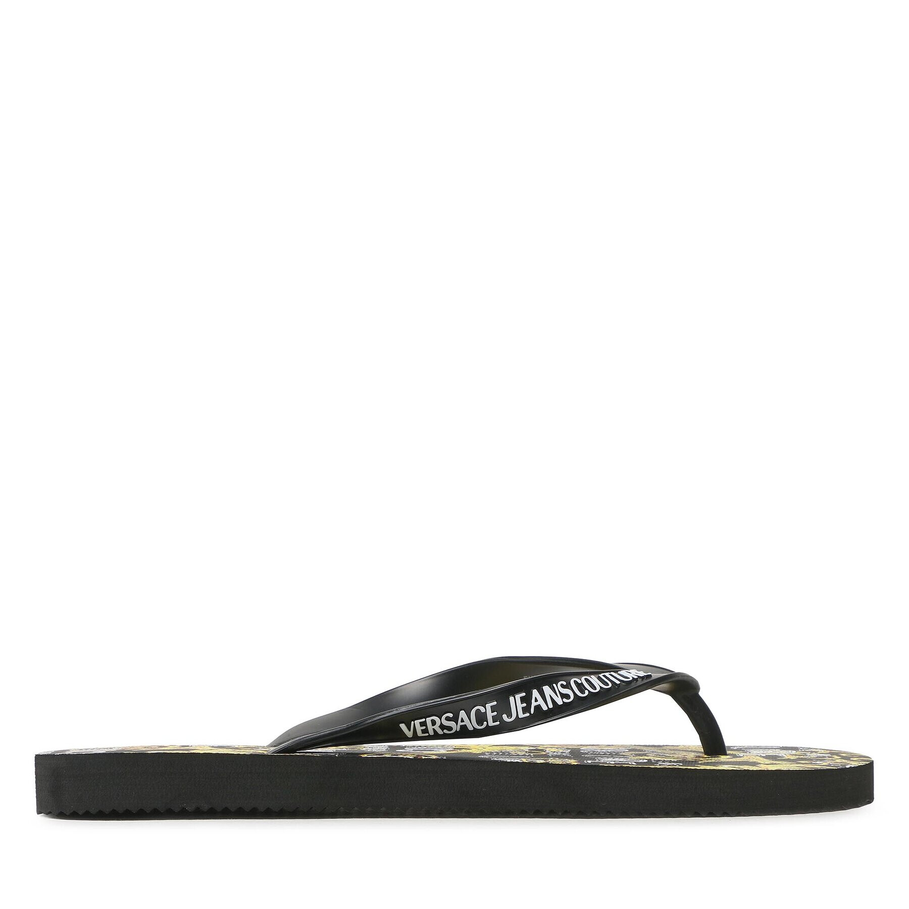 Versace Jeans Couture Джапанки 74YA3SQ7 Черен - Pepit.bg