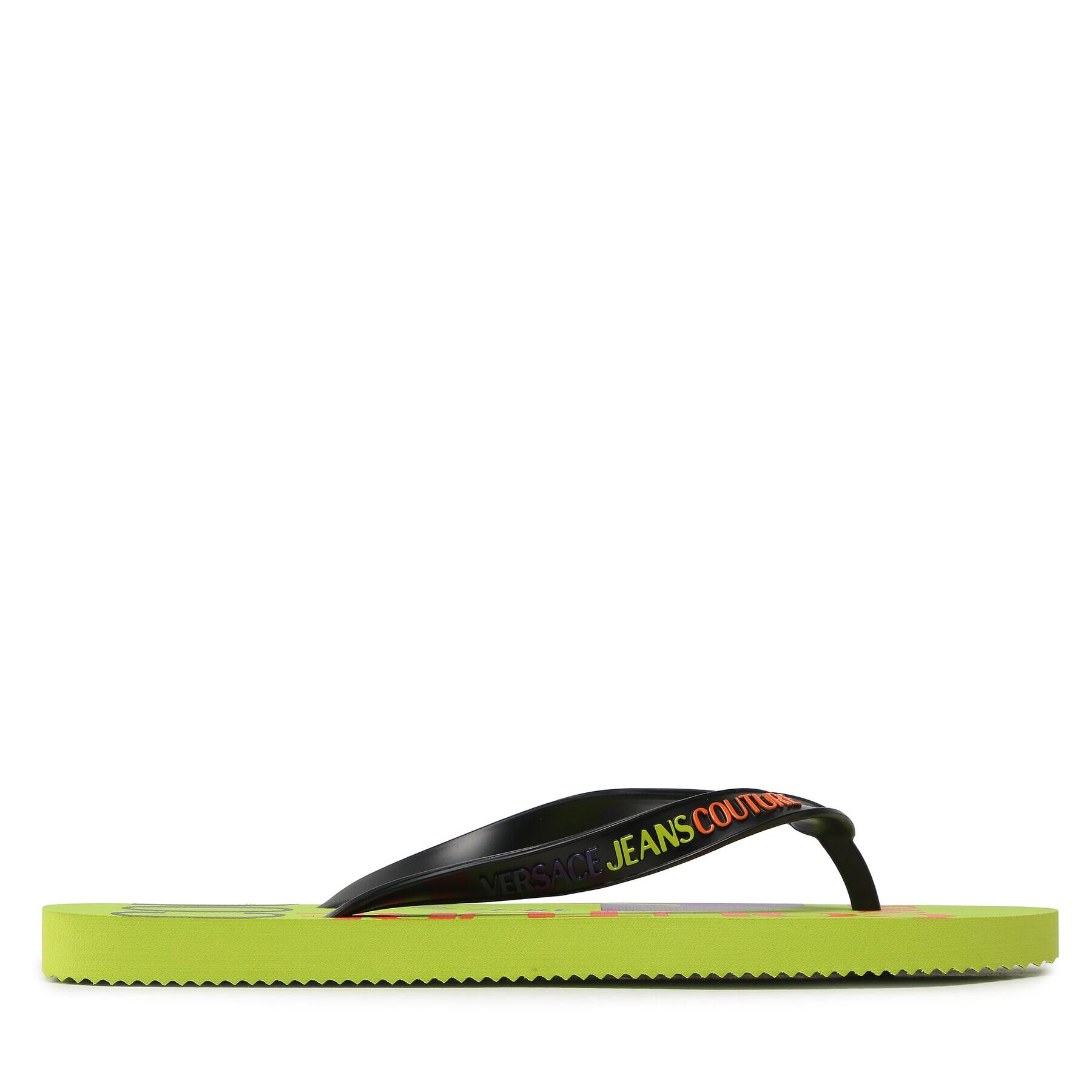 Versace Jeans Couture Джапанки 74YA3SQ7 Черен - Pepit.bg