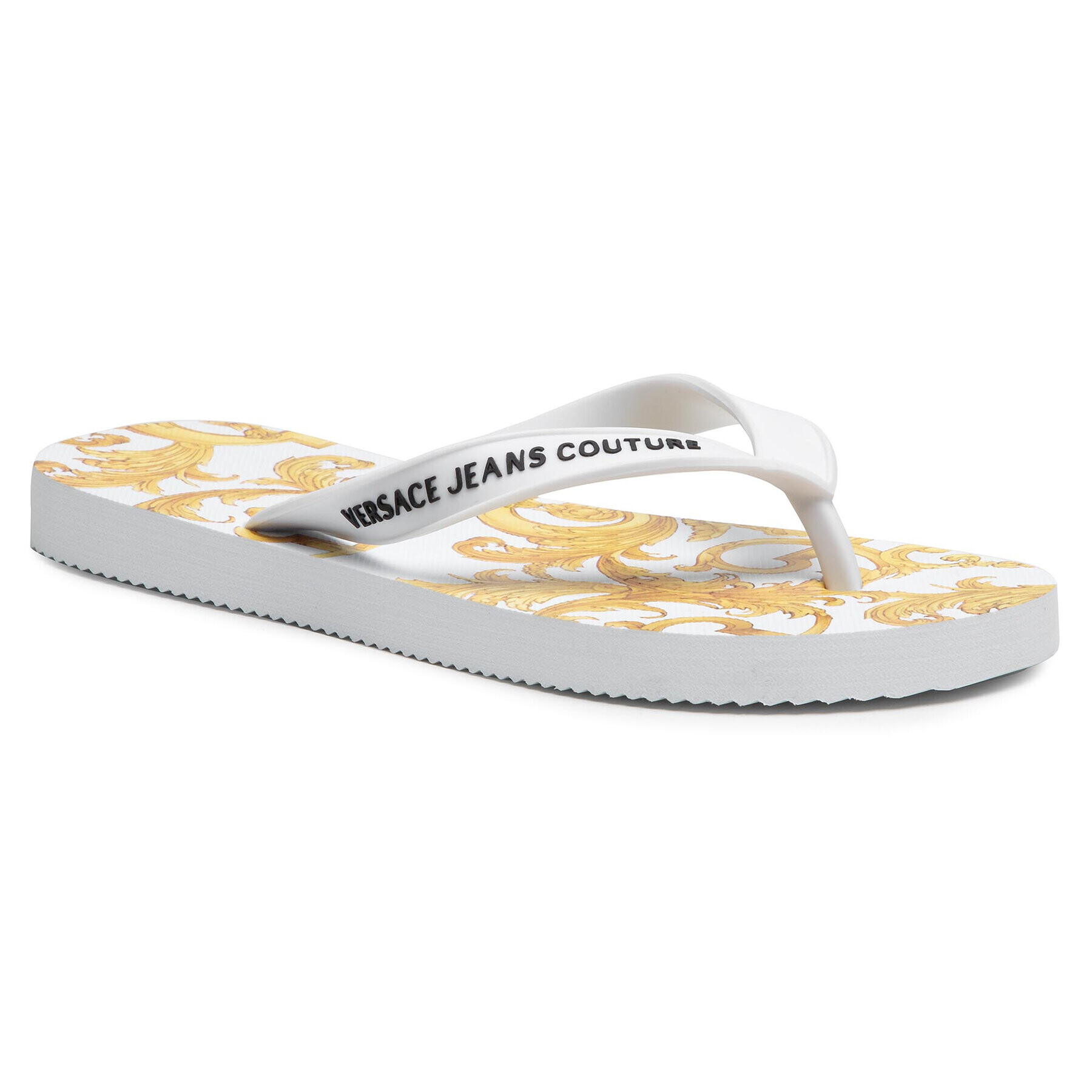 Versace Jeans Couture Джапанки E0VWASQ7 Бял - Pepit.bg