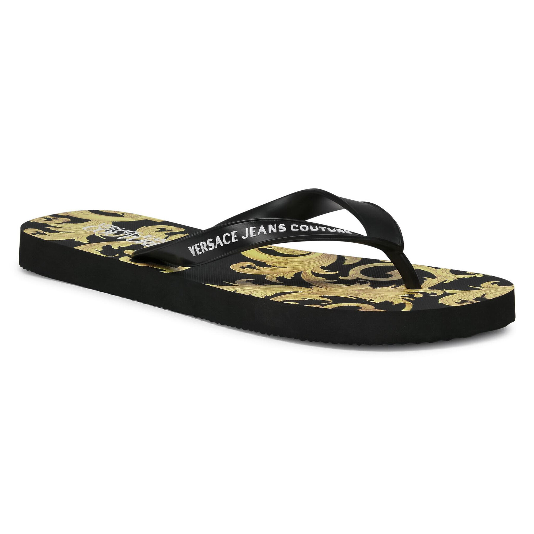Versace Jeans Couture Джапанки E0YWASQ7 Черен - Pepit.bg