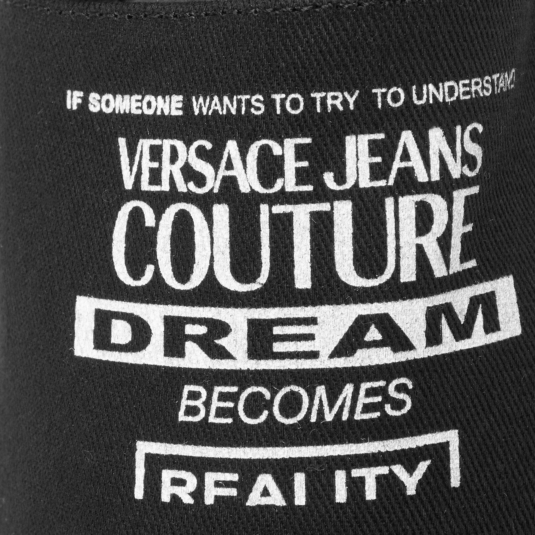 Versace Jeans Couture Еспадрили E0YVBSJ2 Черен - Pepit.bg