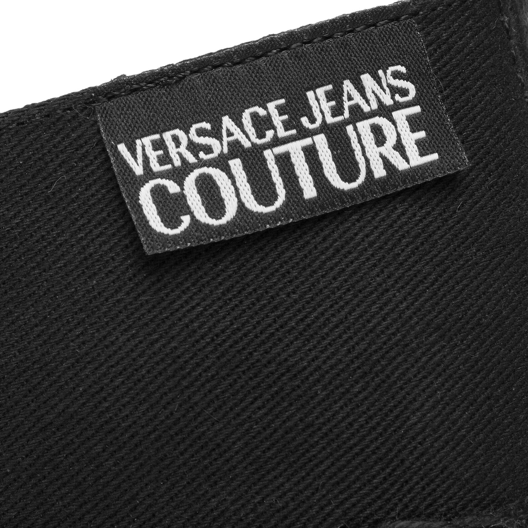 Versace Jeans Couture Еспадрили E0YVBSJ2 Черен - Pepit.bg