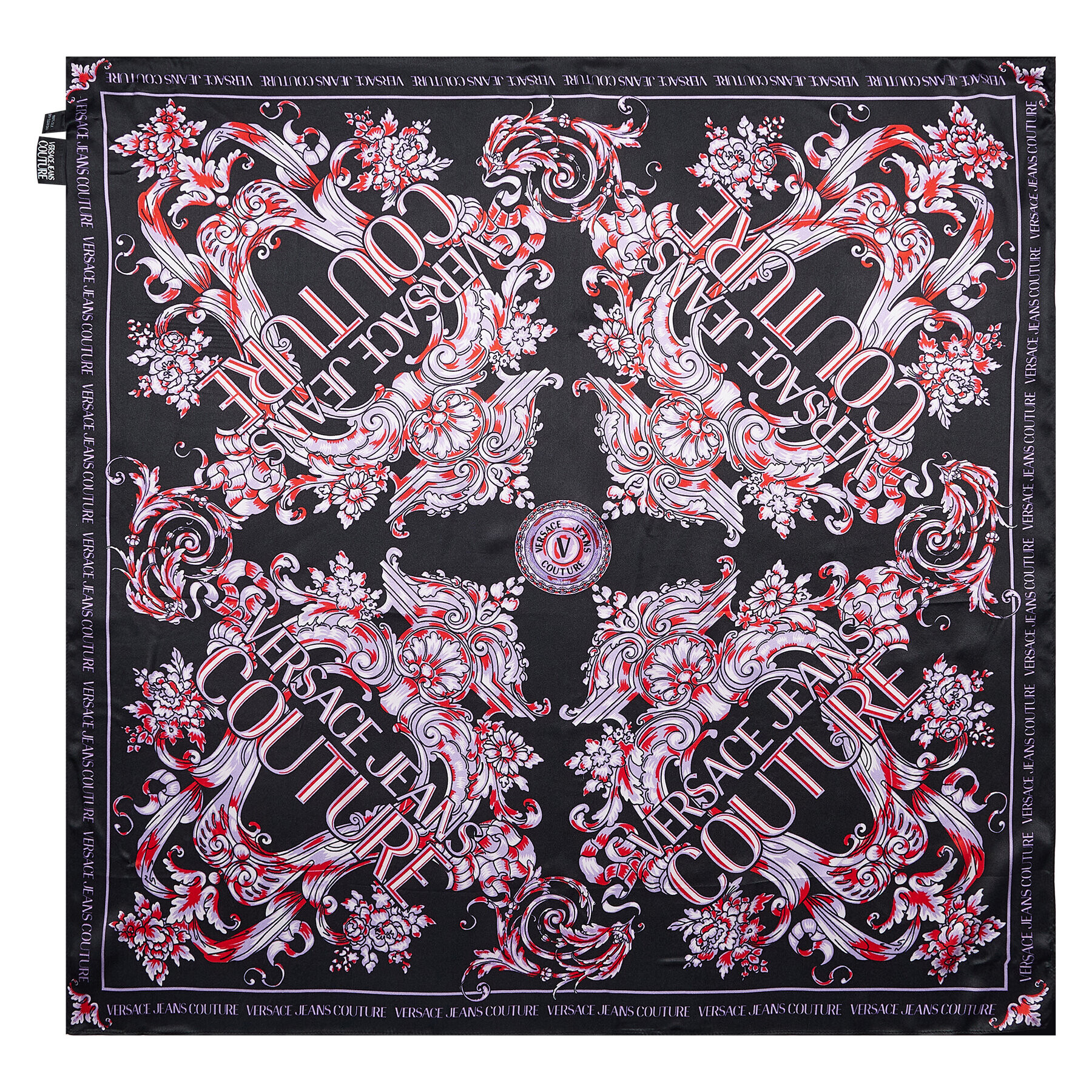 Versace Jeans Couture Фишу 73HA7H02 Черен - Pepit.bg