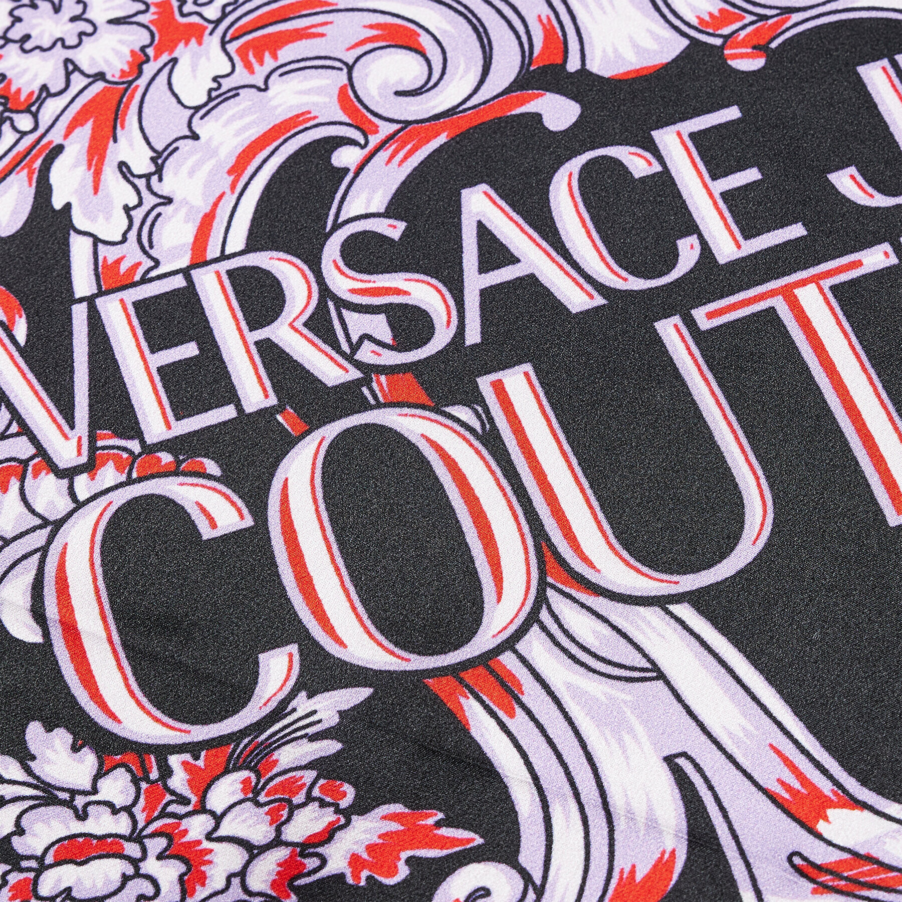 Versace Jeans Couture Фишу 73HA7H02 Черен - Pepit.bg