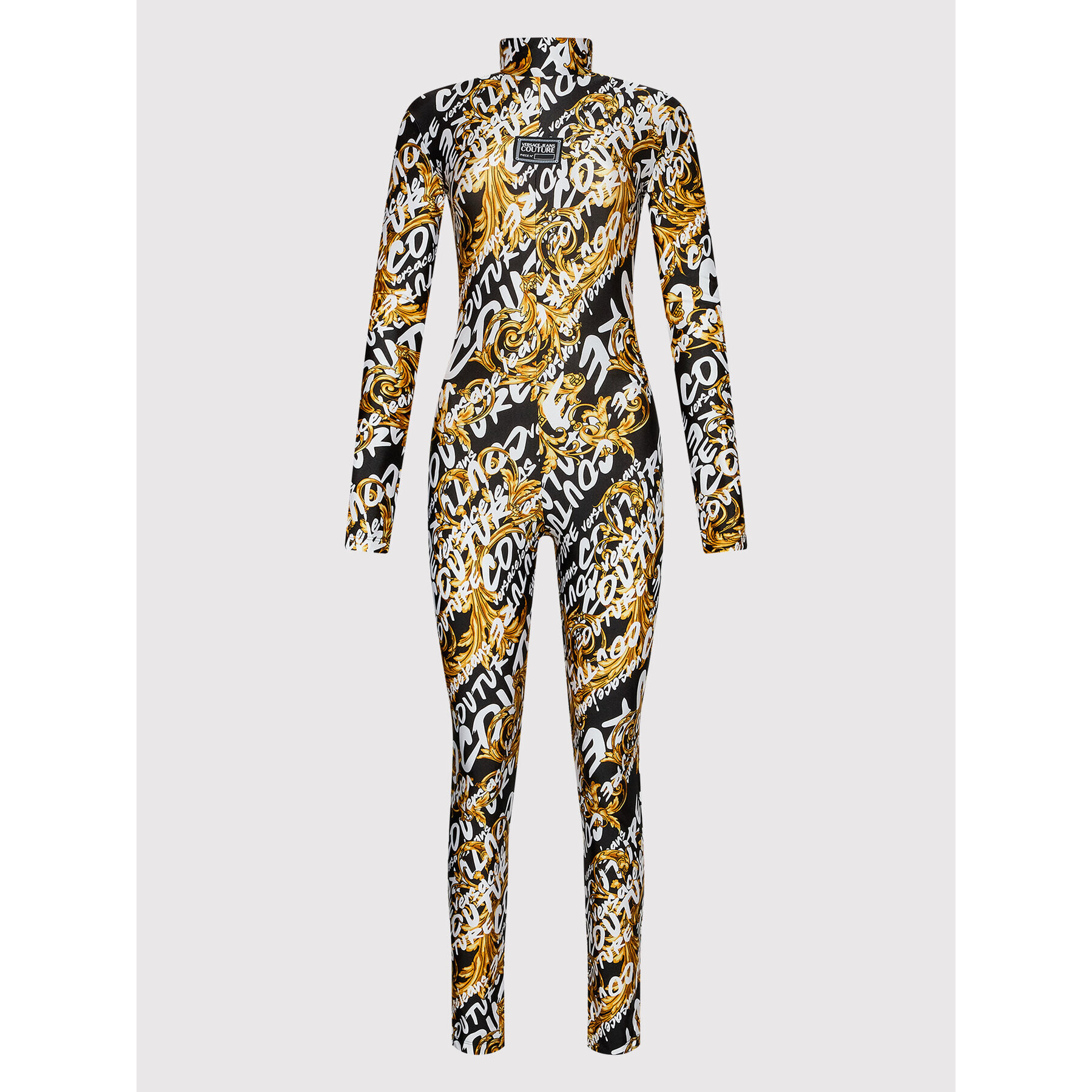 Versace Jeans Couture Гащеризон 73HAN006 Черен Slim Fit - Pepit.bg