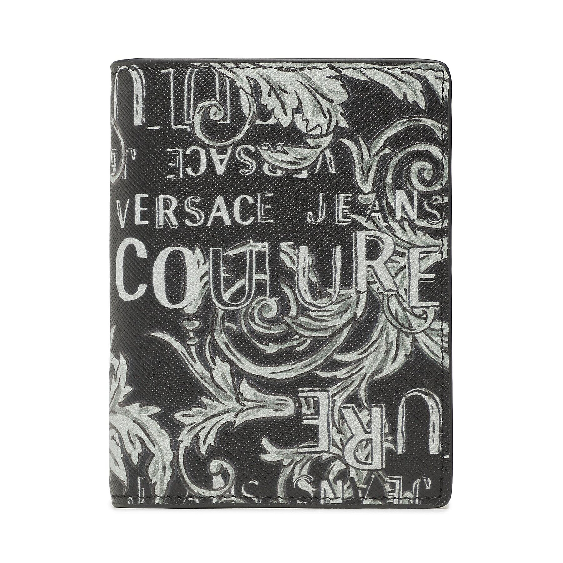 Versace Jeans Couture Голям мъжки портфейл 74YA5PB6 Черен - Pepit.bg