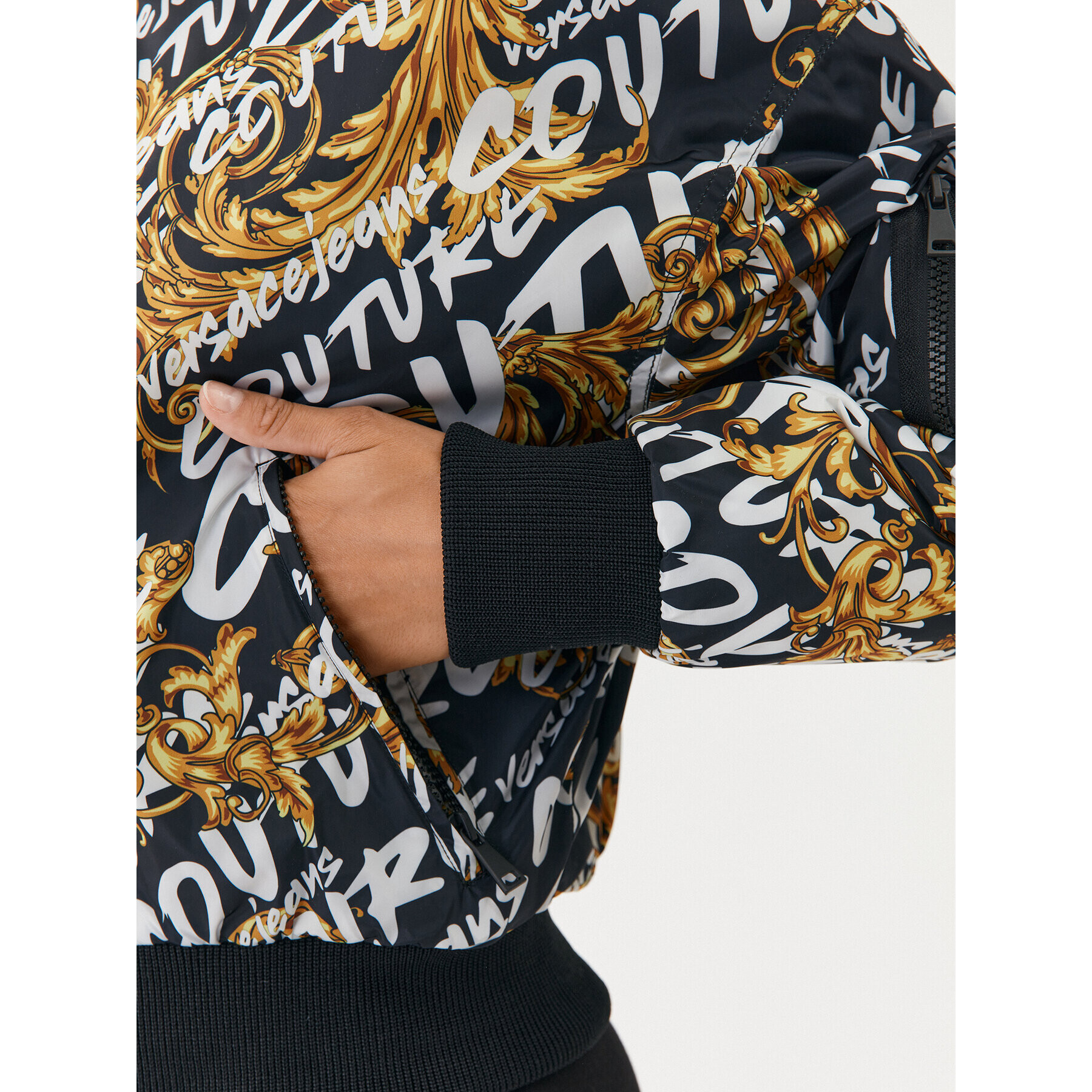 Versace Jeans Couture Яке бомбър 73HAT408 Цветен Relaxed Fit - Pepit.bg