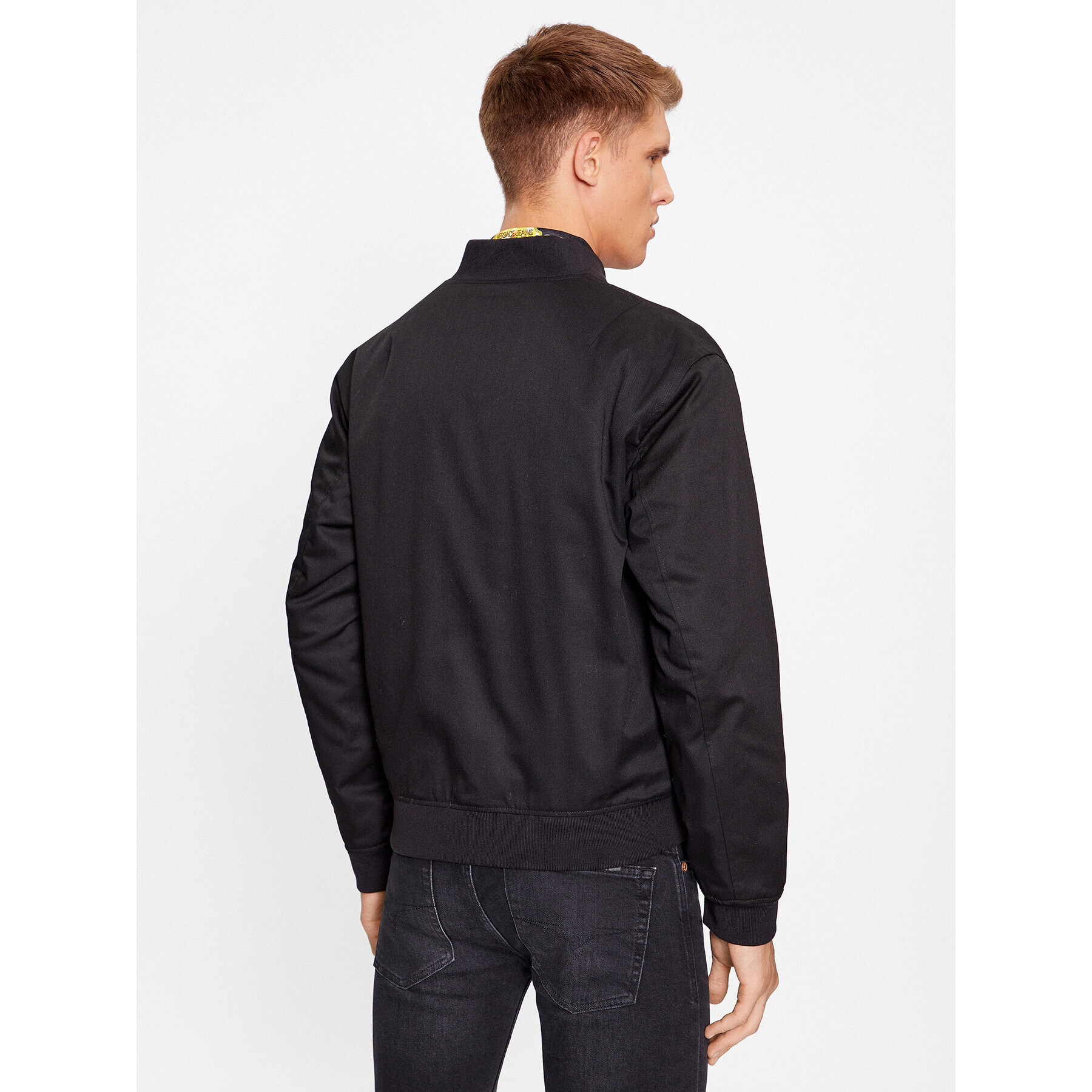 Versace Jeans Couture Яке бомбър 75GAS415 Черен Regular Fit - Pepit.bg